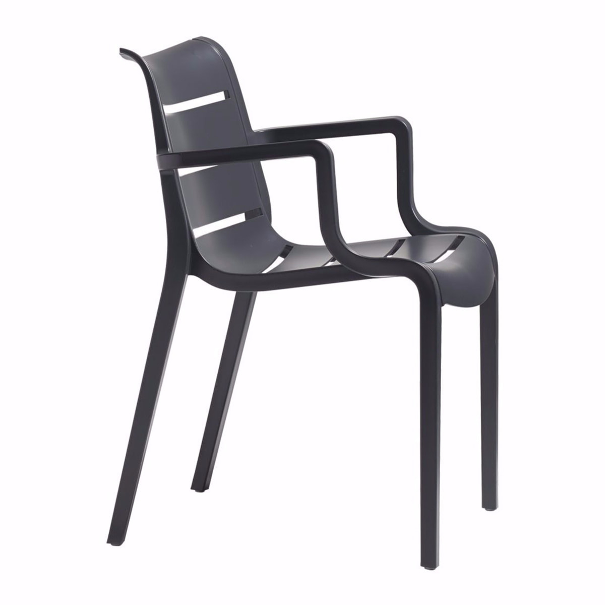 Technopolymer stackable chair B-2329 Sunset