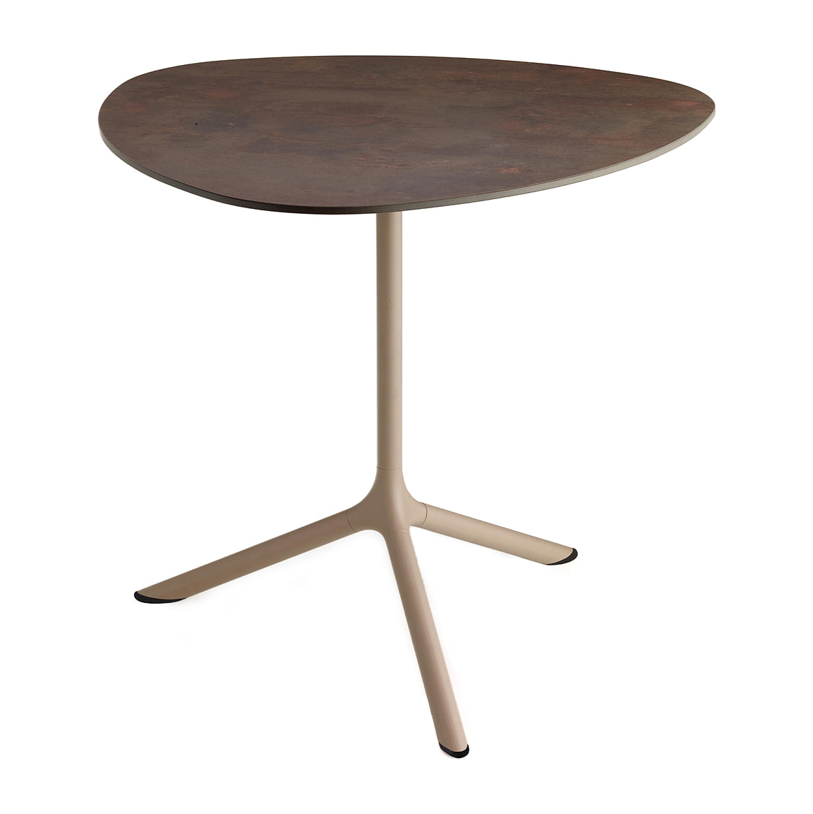 High-pressure laminate drop-shaped table top Compact 5559