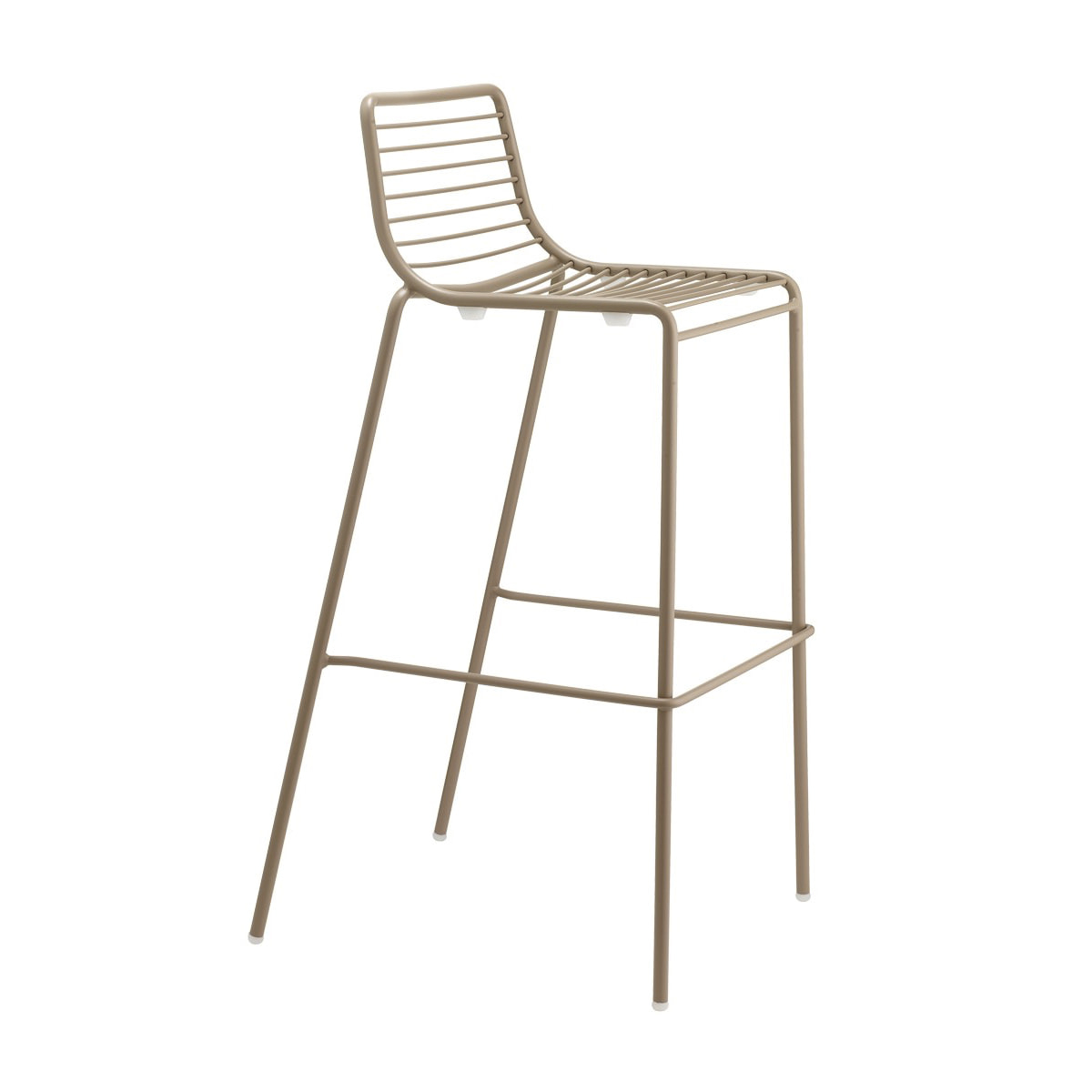 Outdoor stackable steel bar stool Summer