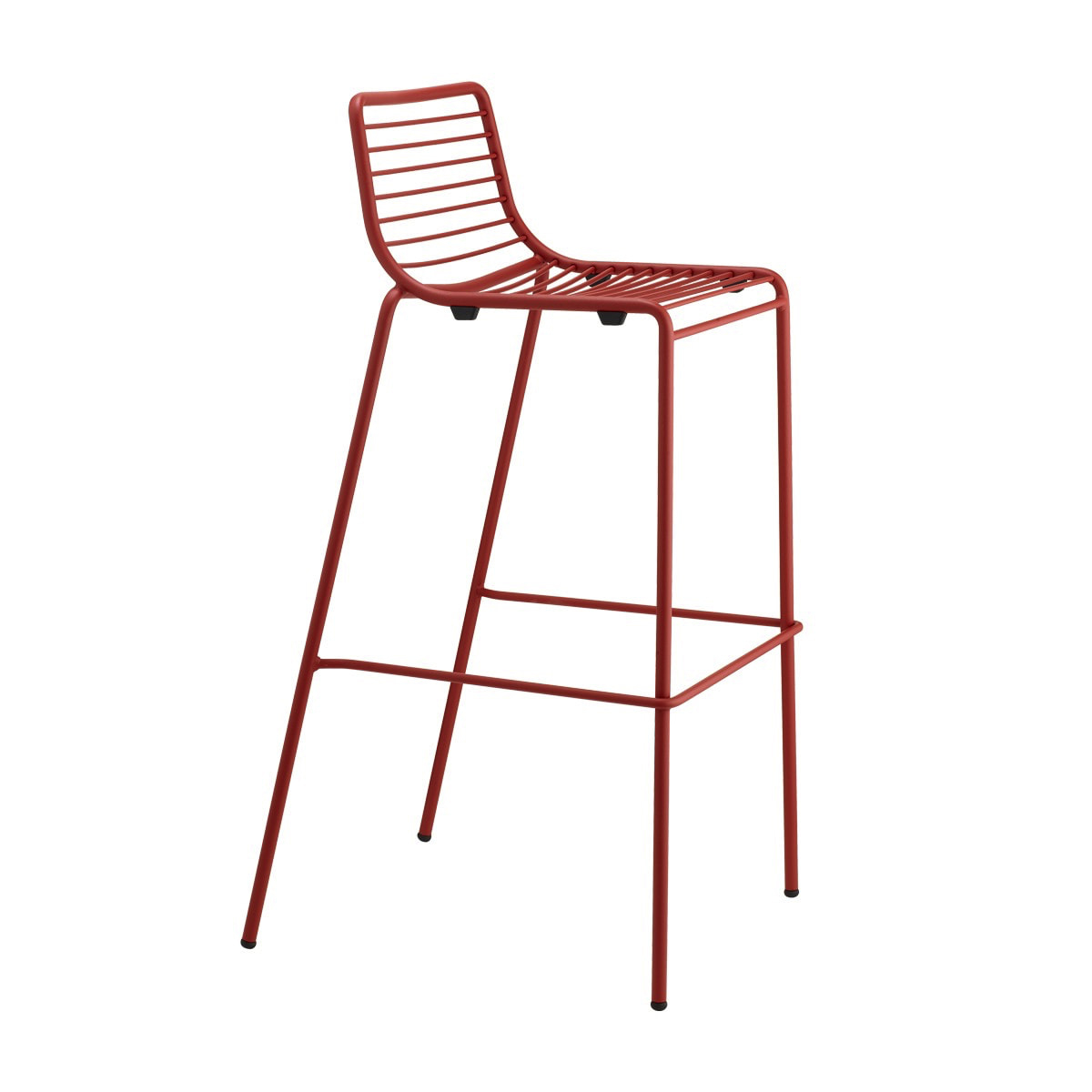 Outdoor stackable steel bar stool Summer