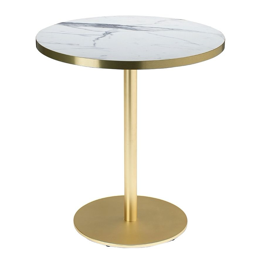 Laminate top with chipboard core and flat brass ABS edge Tiffany 5552 OS