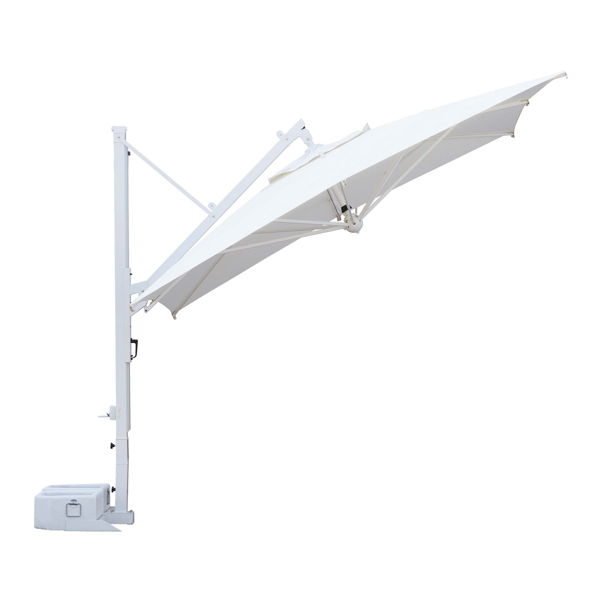 10 Ft Cantilever umbrella with retractable system Galileo C3030