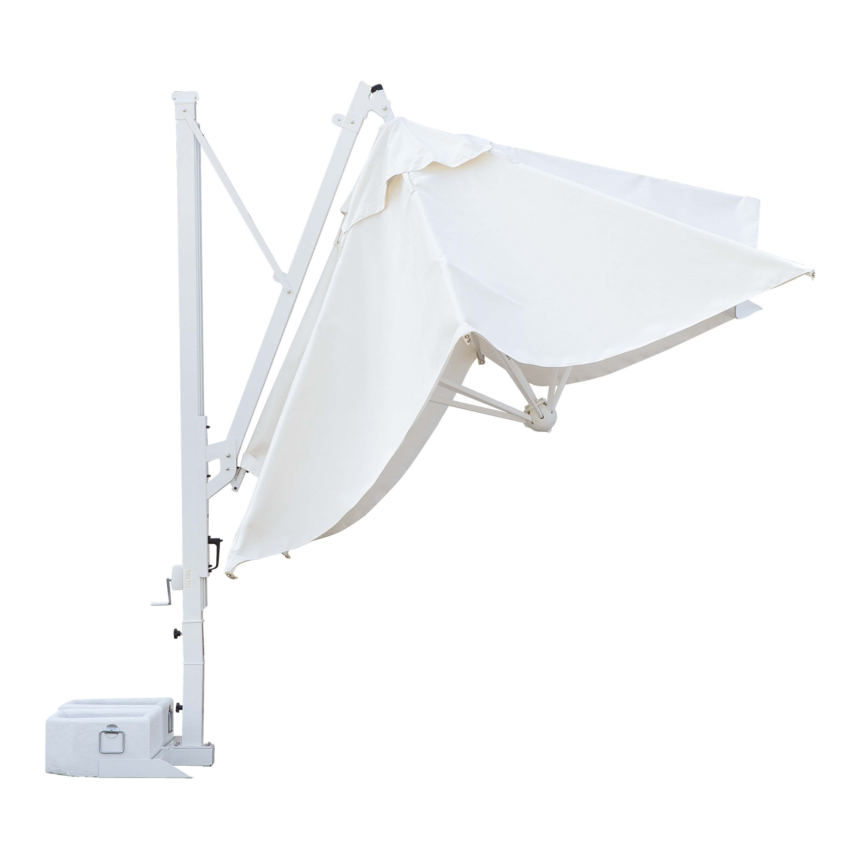 10 Ft Cantilever umbrella with retractable system Galileo C3030