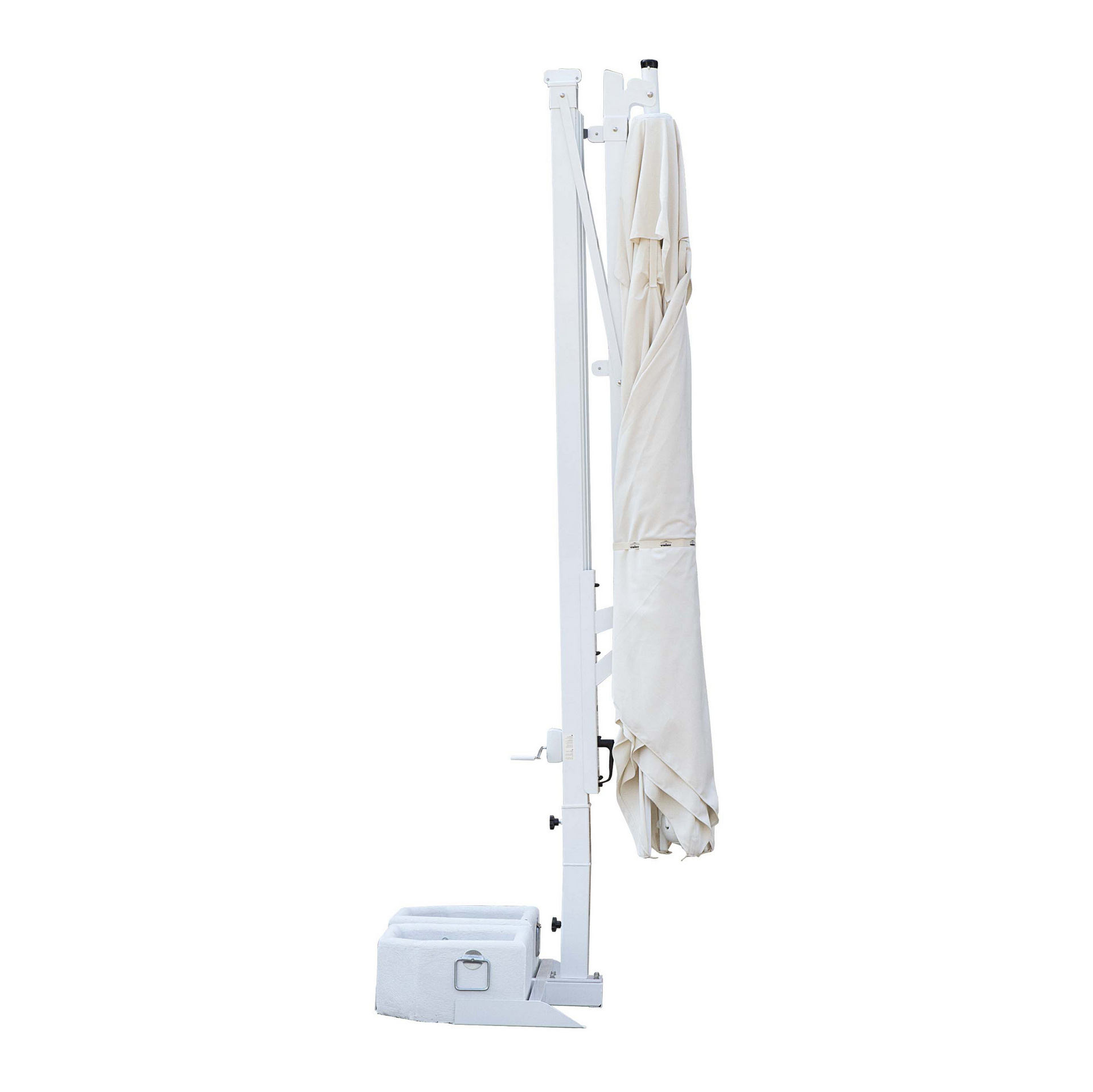 10 Ft Cantilever umbrella with retractable system Galileo C3030