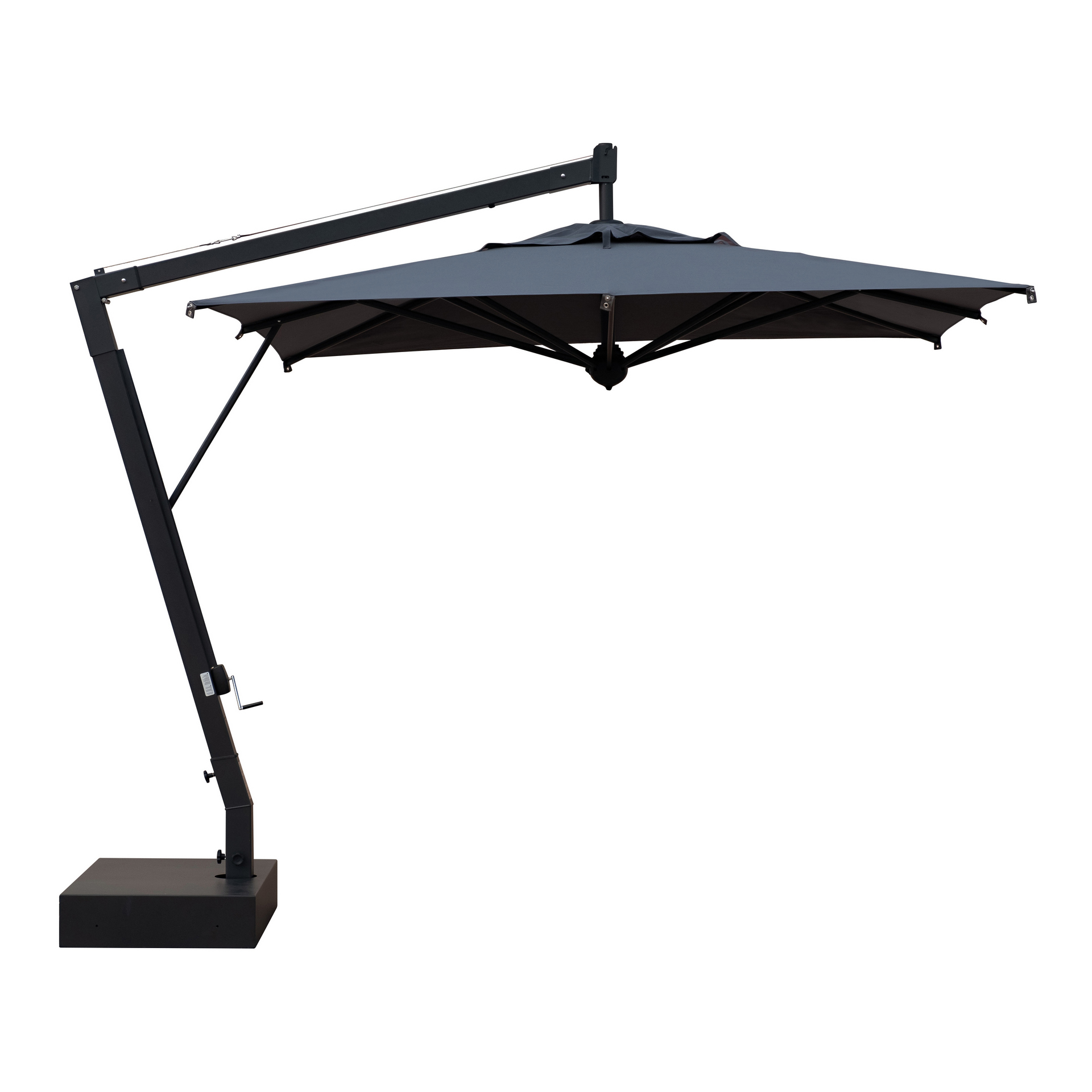 10'x10' Square Cantilever Umbrella Pompei
