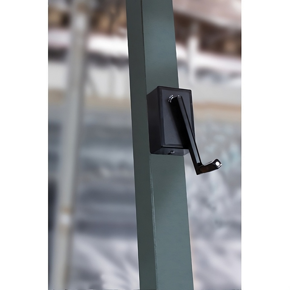 10'x10' Square Cantilever Umbrella Pompei