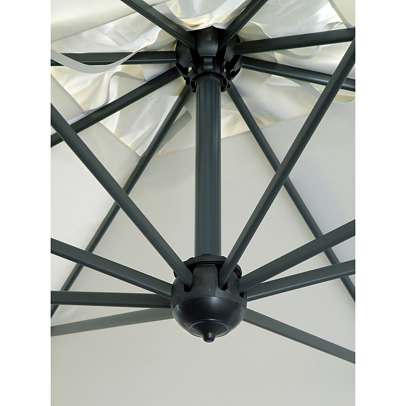 10'x10' Square Cantilever Umbrella Pompei