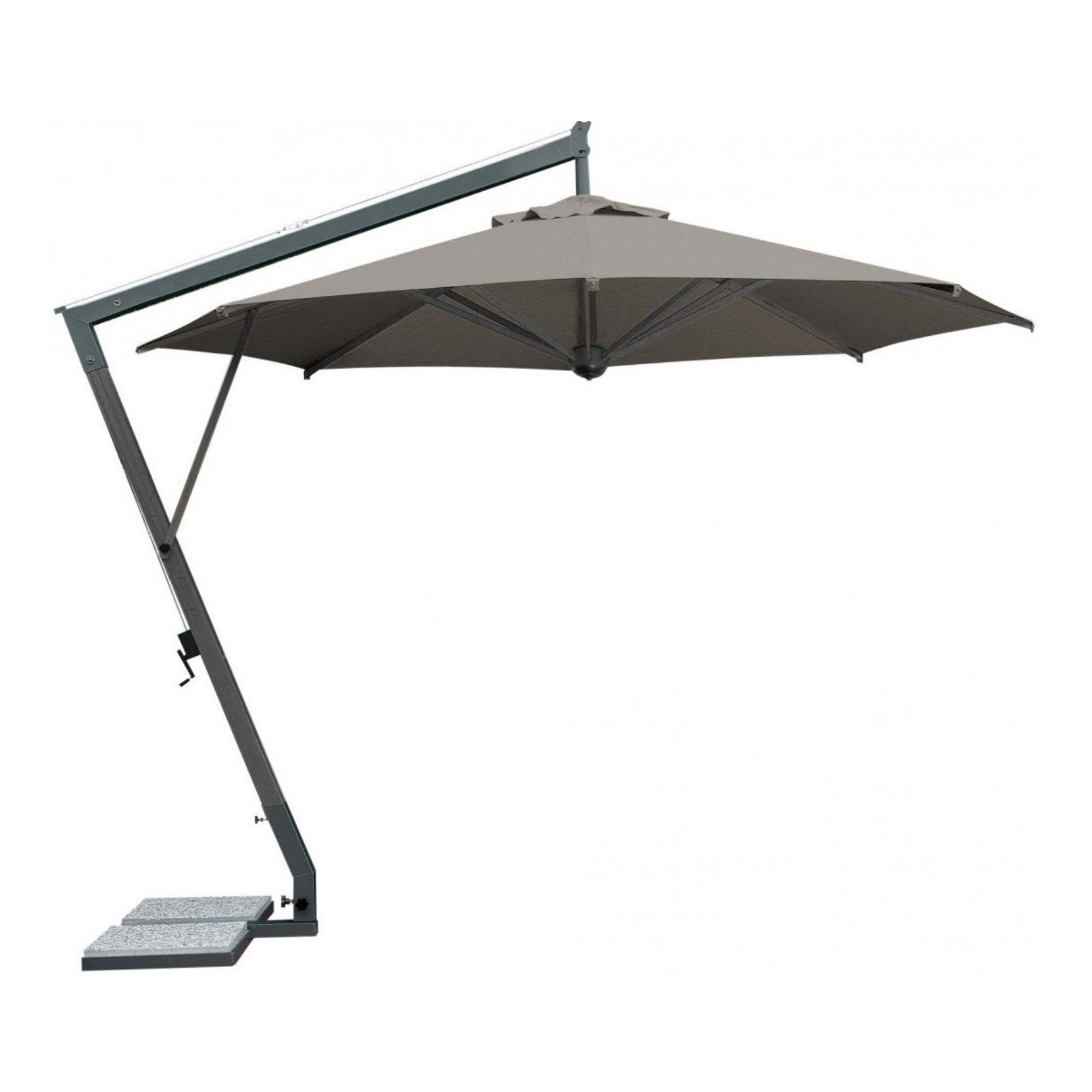 Sombrilla Cantiléver de Aluminio de Ø 11'6" Torino