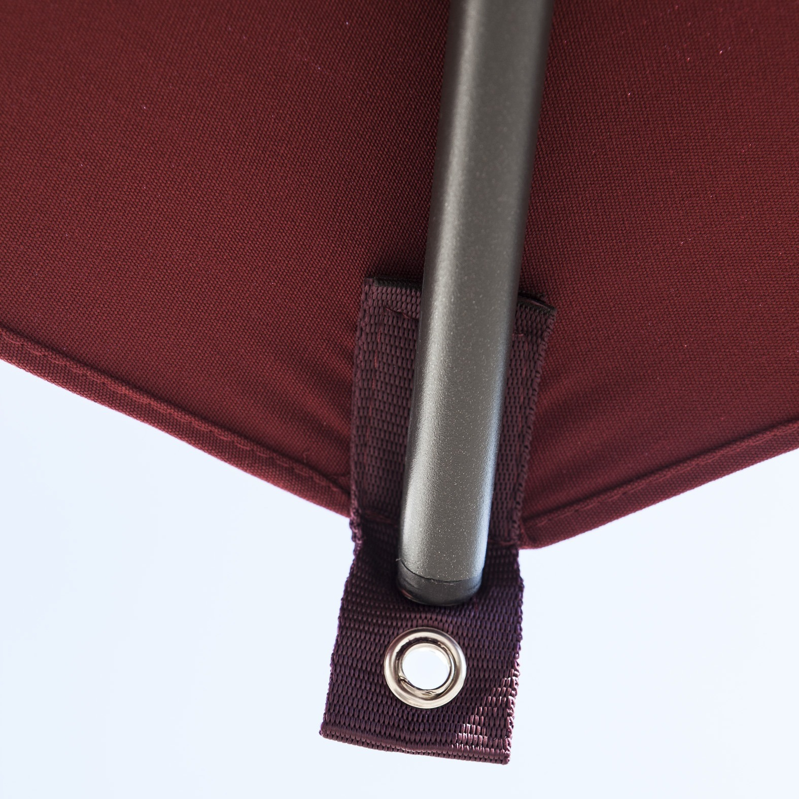 Ø11'6" Octagonal central pole umbrella Rimini