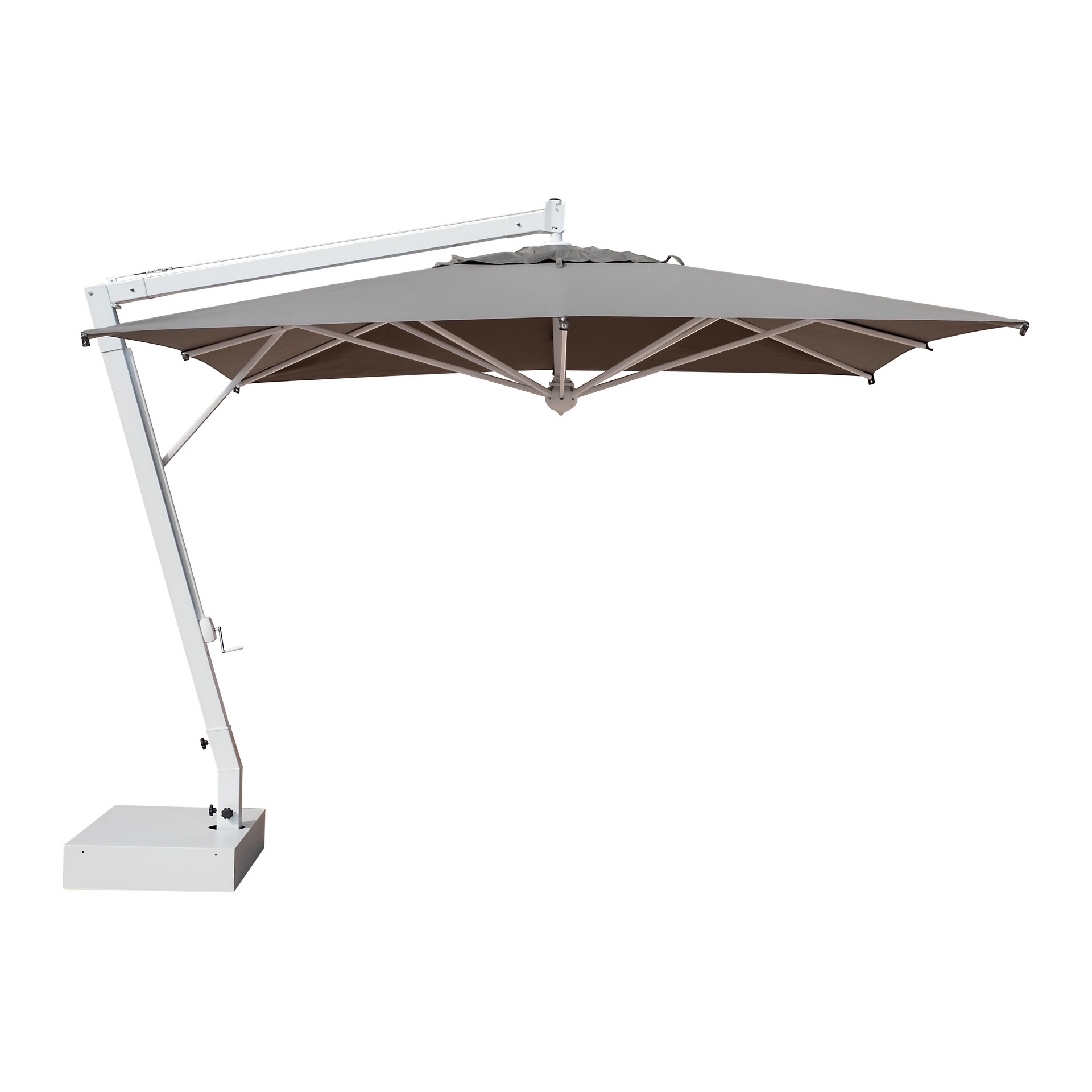 11'6"x11'6" Aluminium Cantilever Umbrella