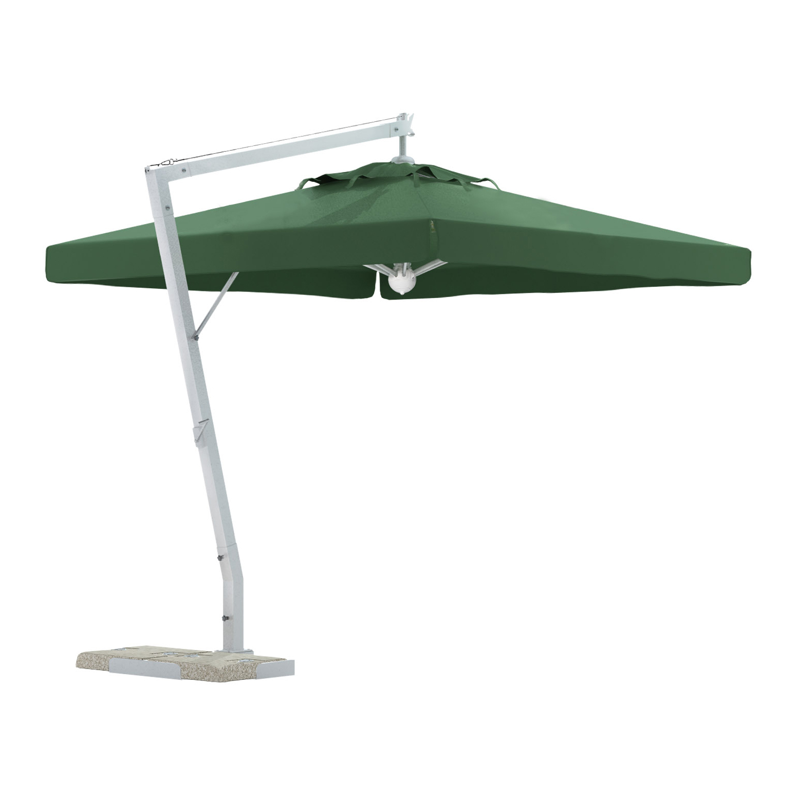 10'x13' Rectangular cantilever umbrella