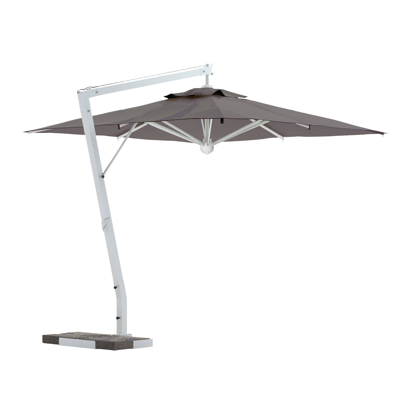Sombrilla Cantiléver de Aluminio de Ø 11'6" Torino