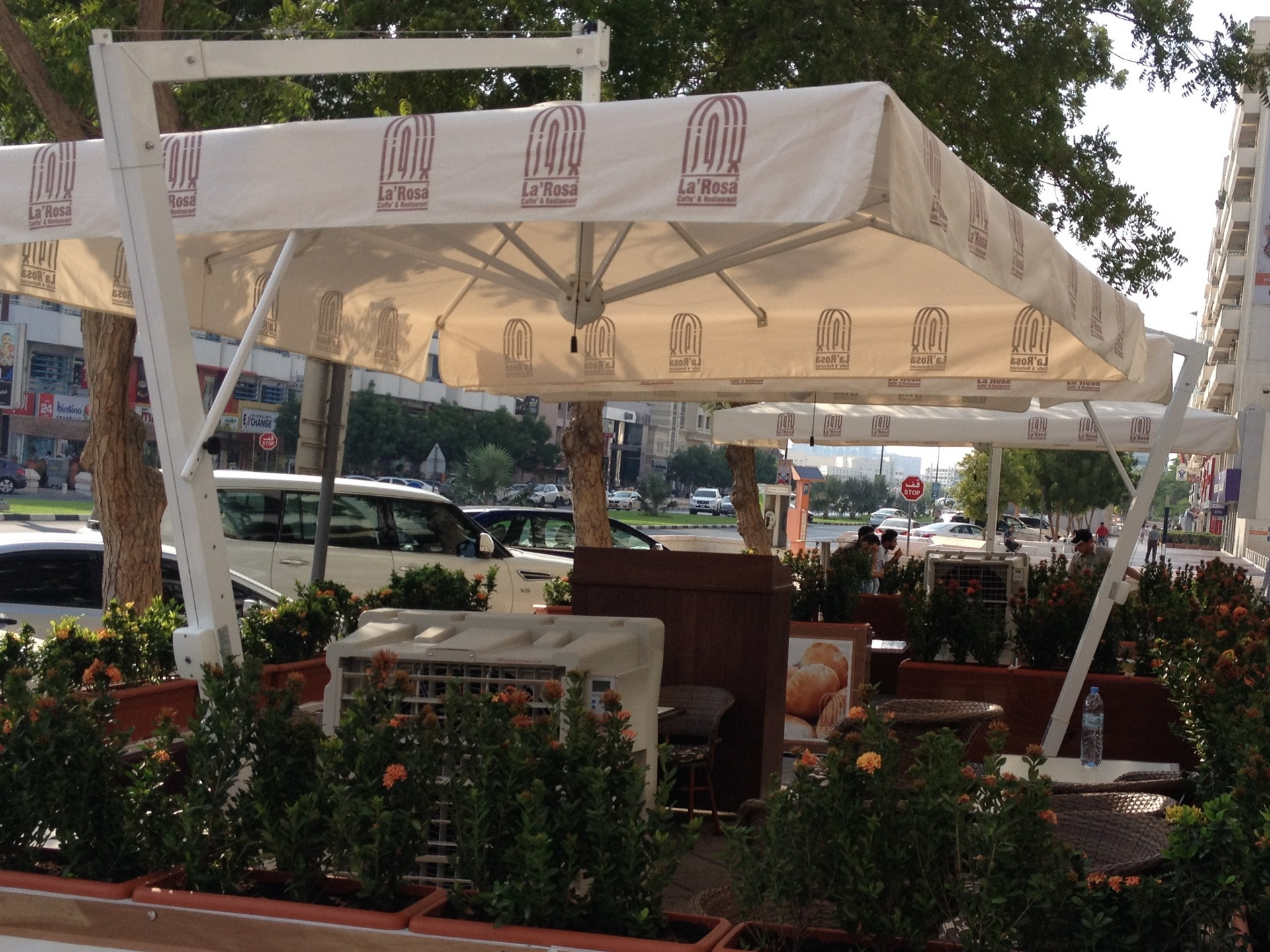10'x13' Rectangular cantilever umbrella Torino