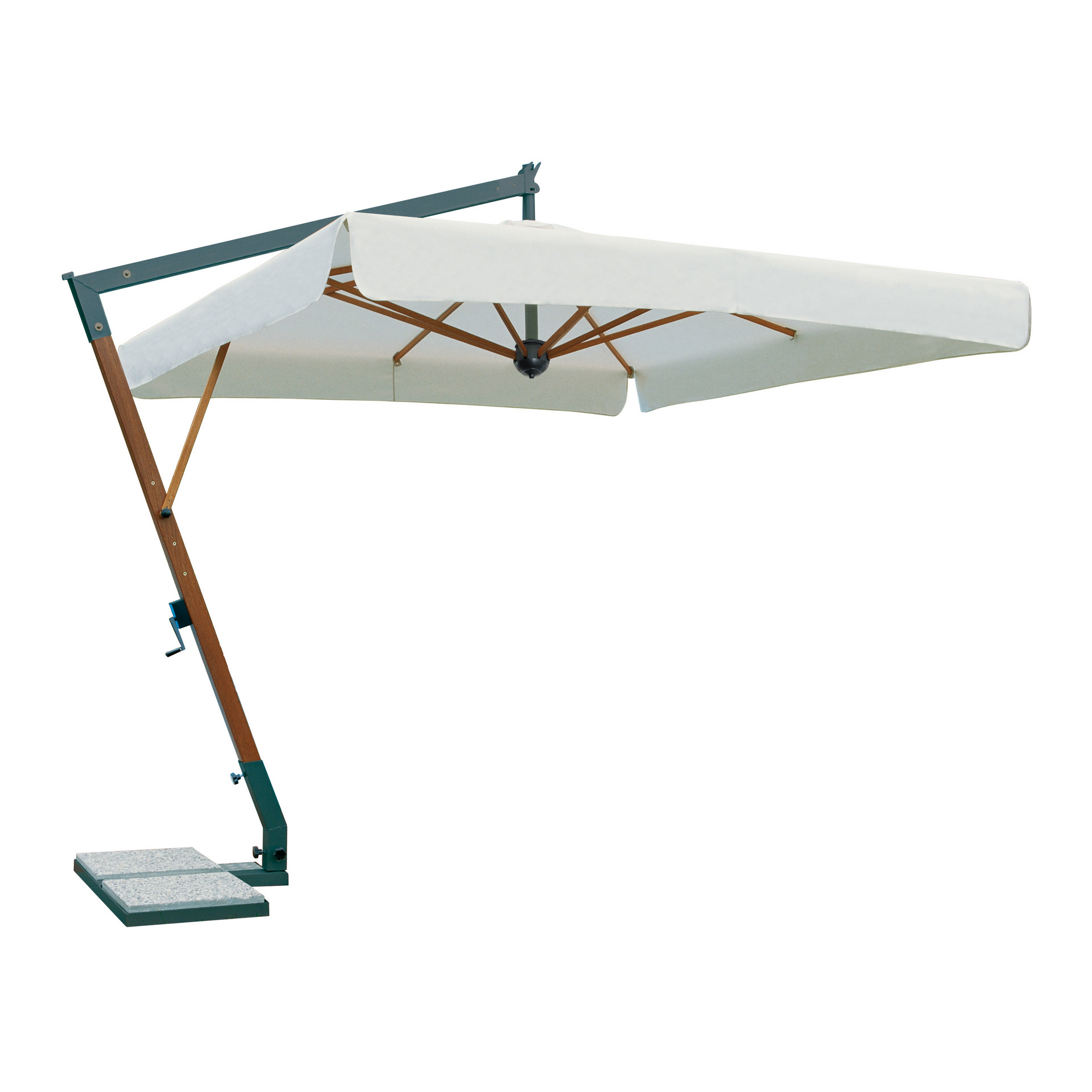 10'x10' Aluminium cantilever umbrella