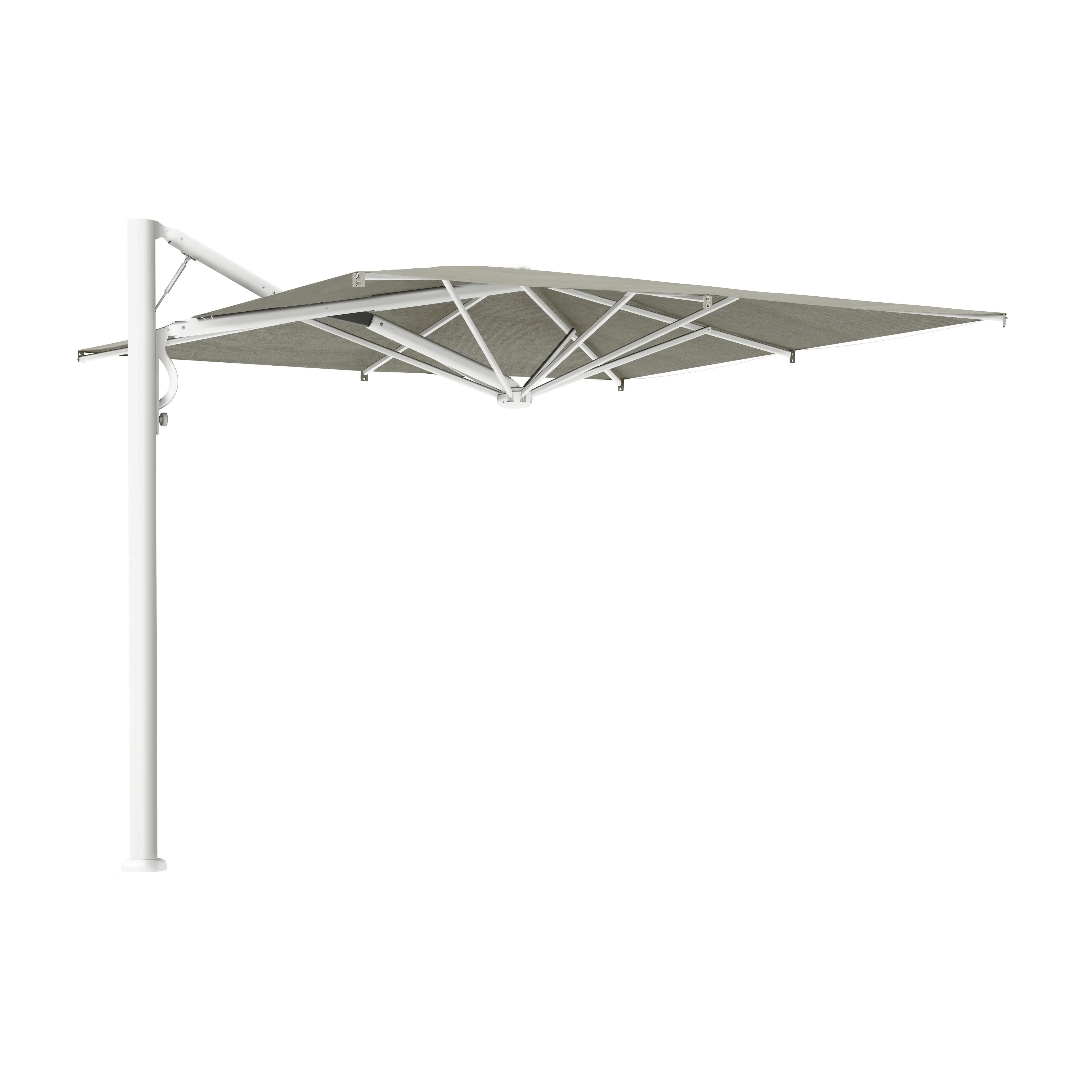 11'6"x11'6" Cantilever gas-spring retractable umbrella