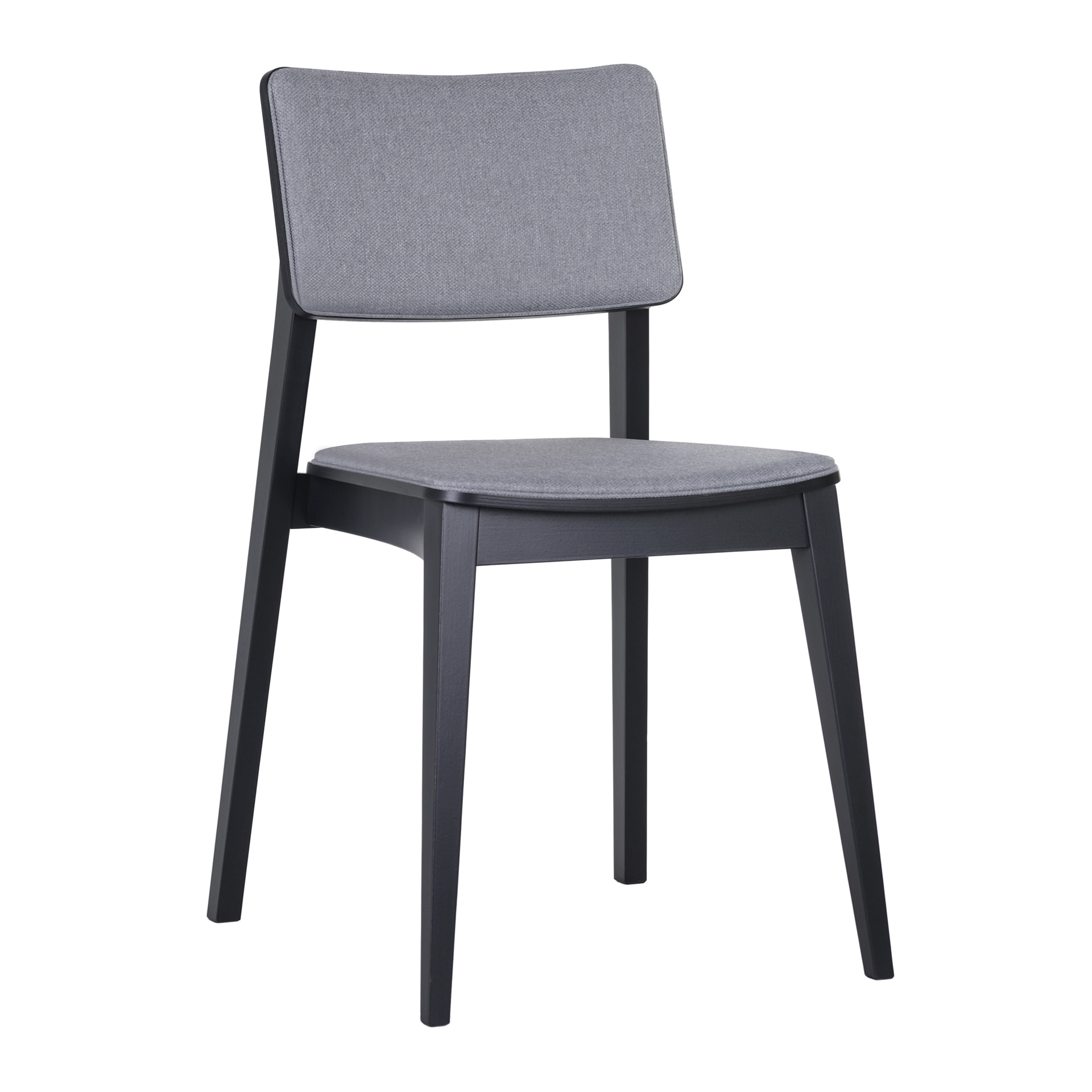 Silla de madera tapizada