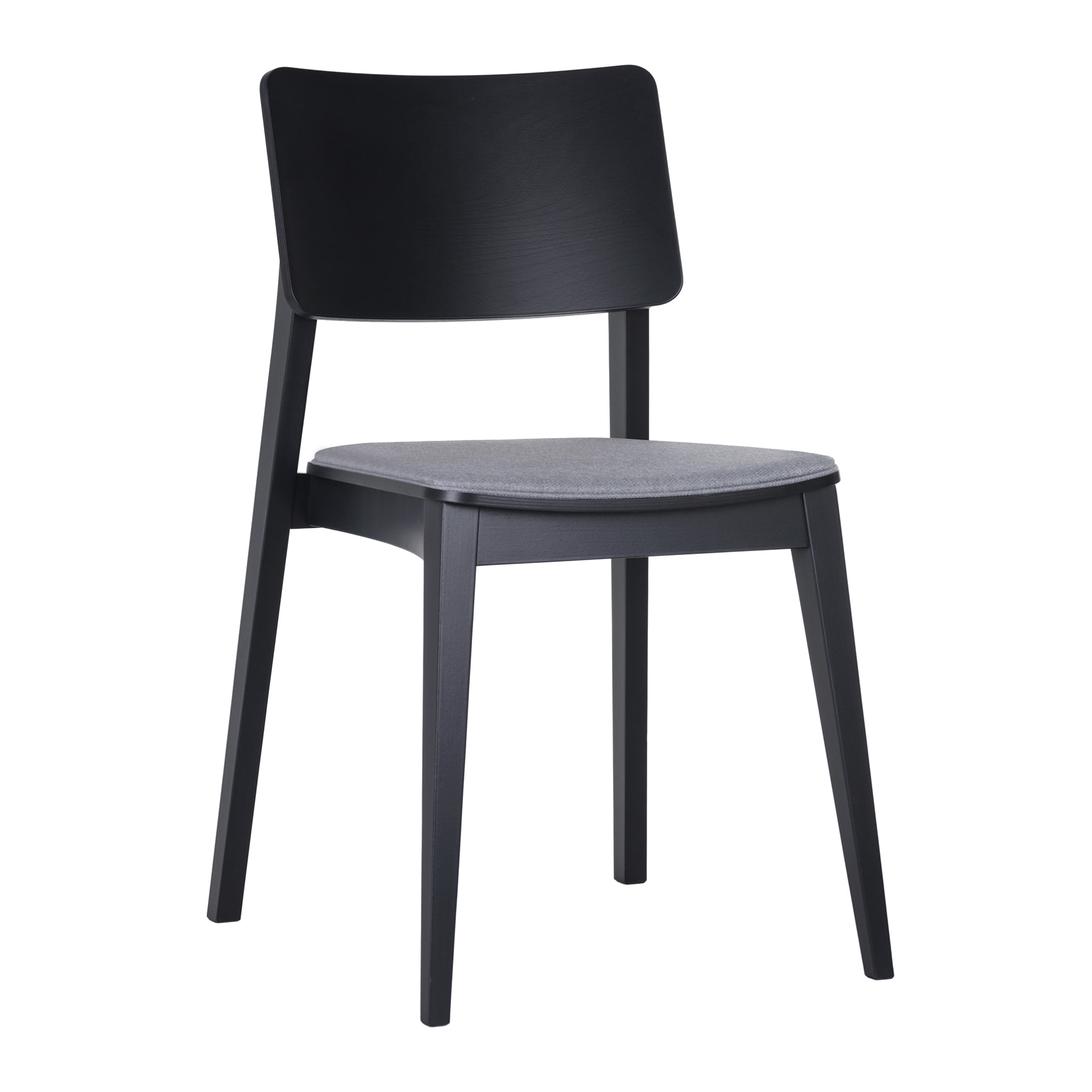 Silla de madera con asiento macizo o acolchado A-Allegro