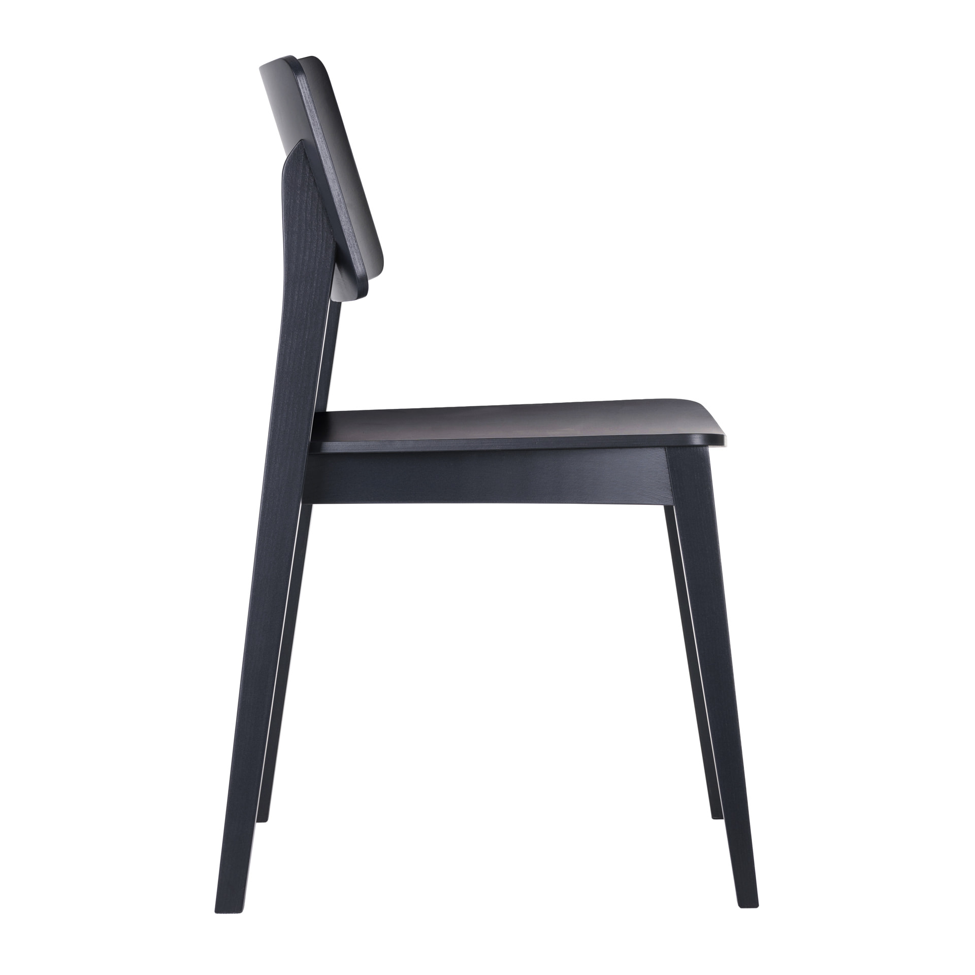Silla de madera con asiento macizo o acolchado A-Allegro