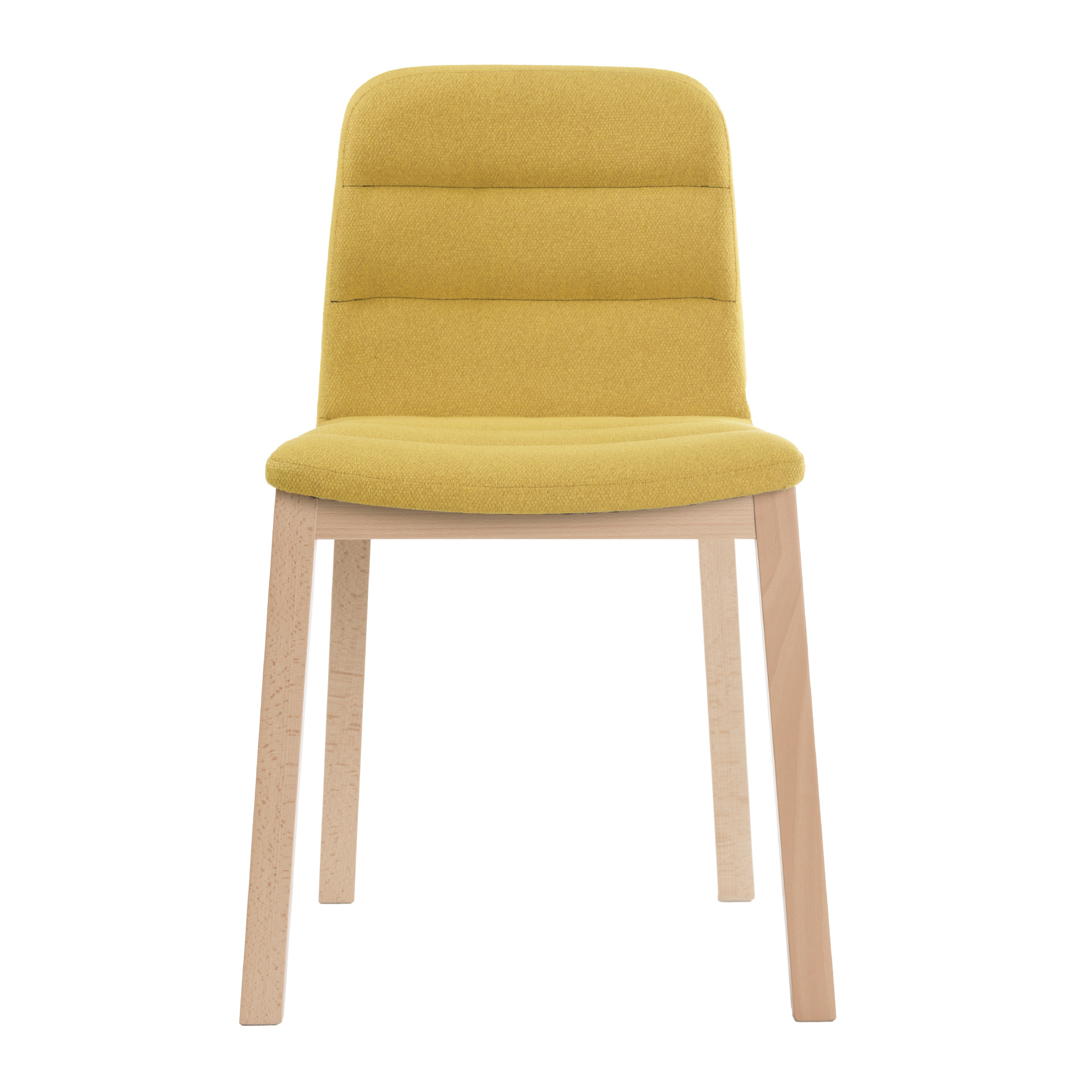 Upholstered wooden chair A-Bell