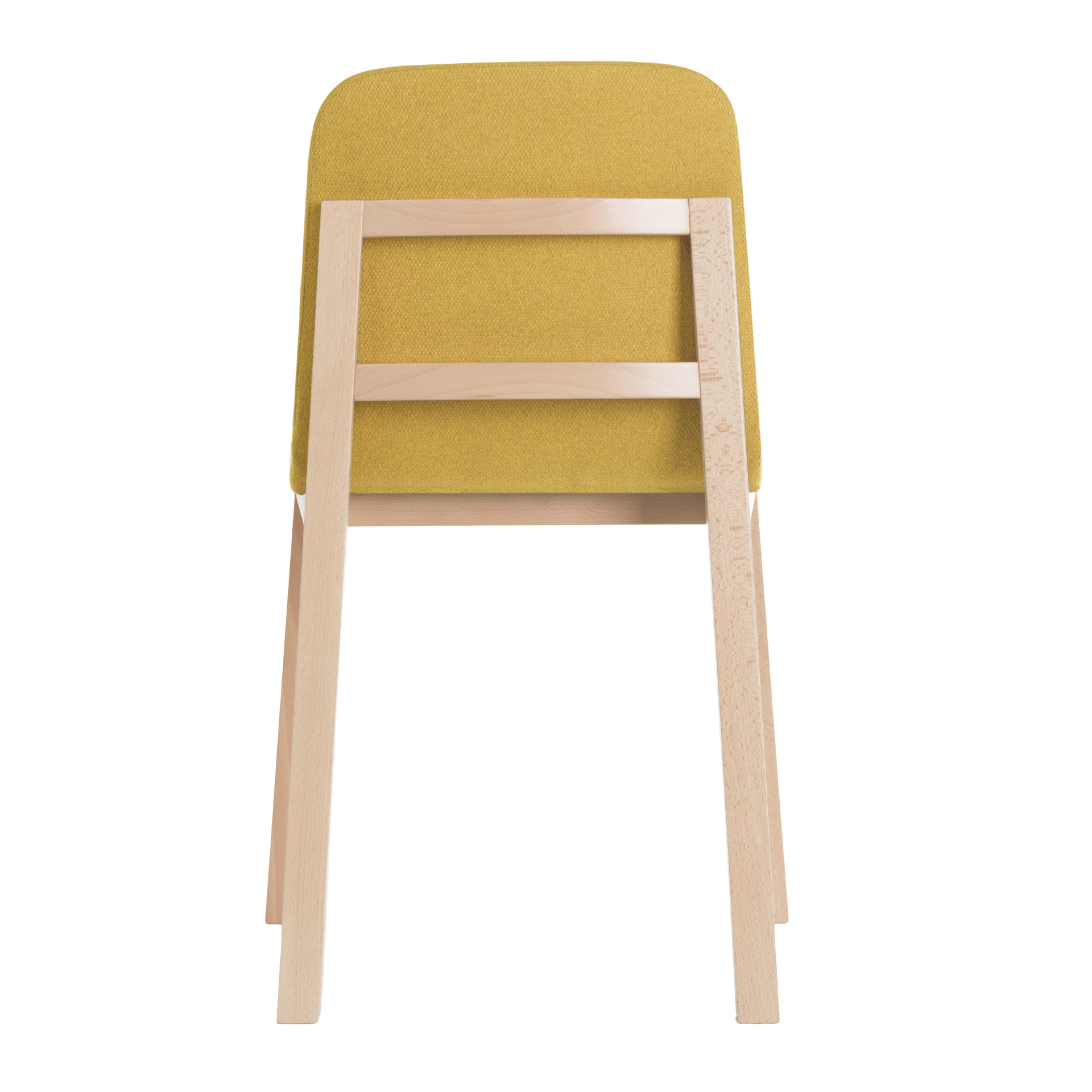 Upholstered wooden chair A-Bell