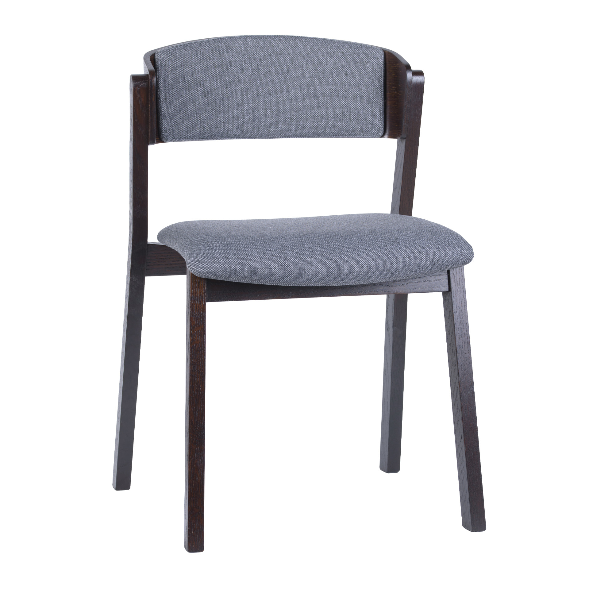Upholstered wooden chair