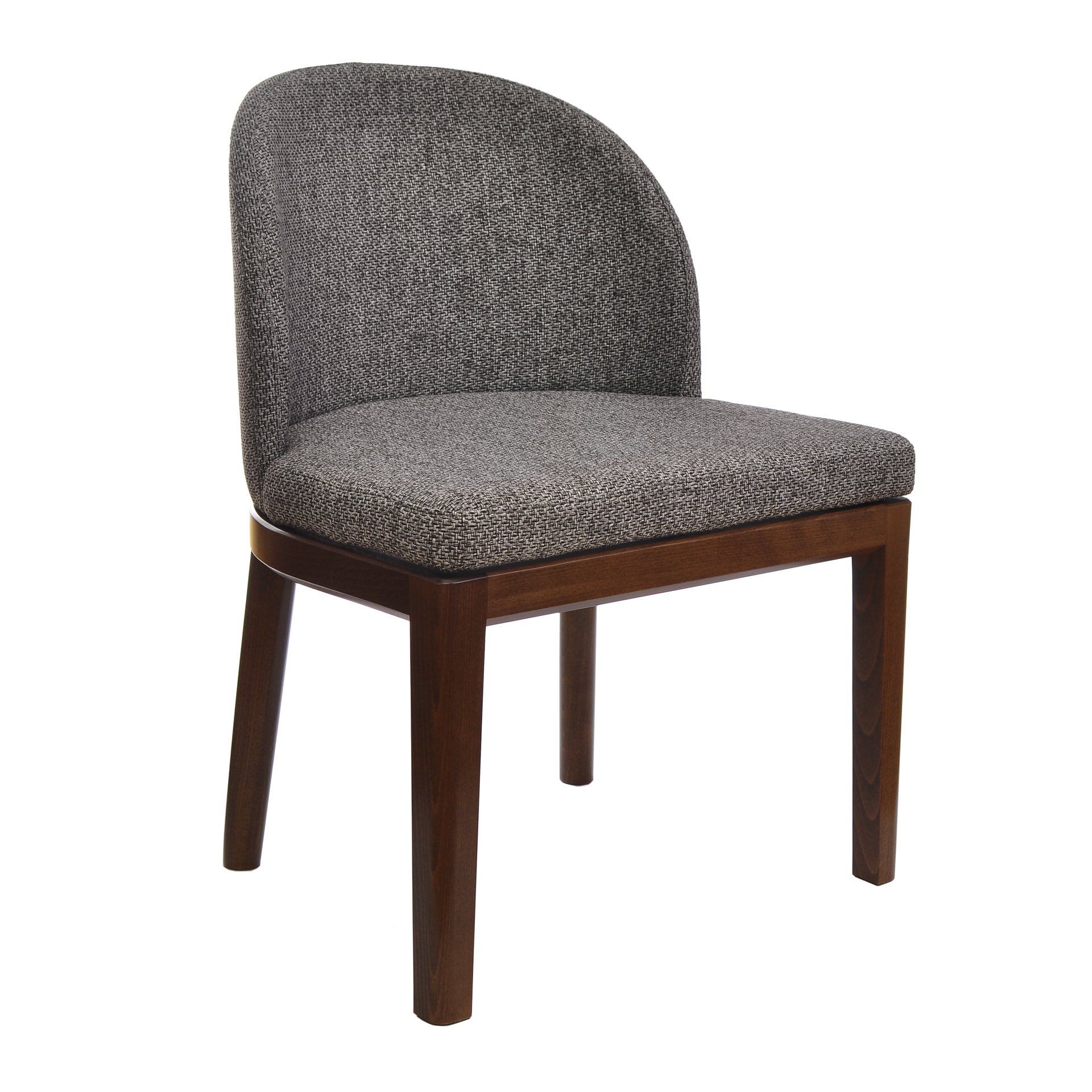 Upholstered wooden chair