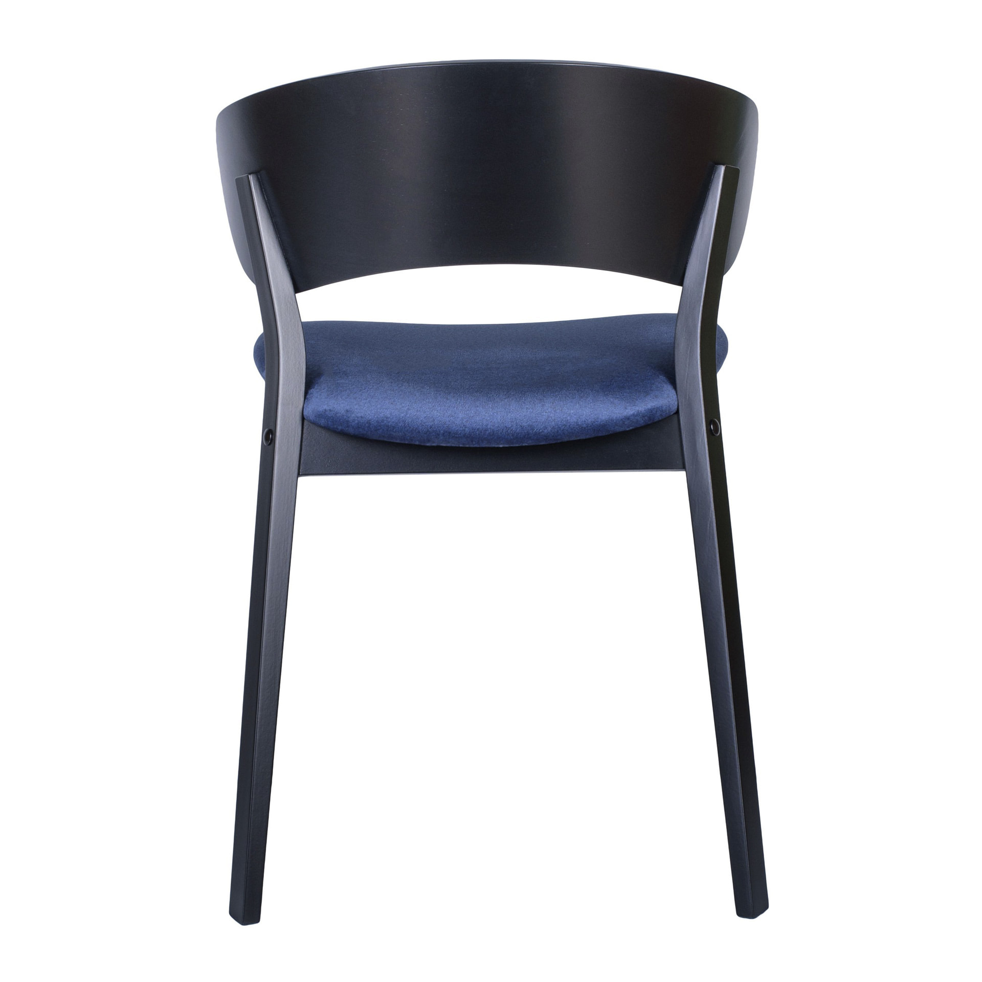 Wooden chair with solid or upholstered seat A-Doma