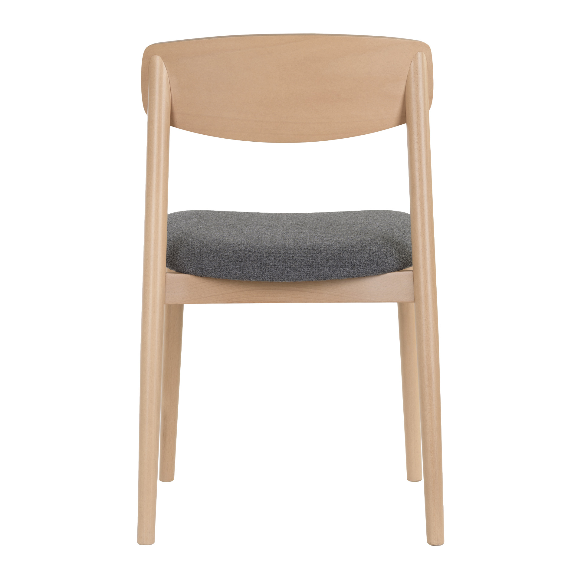 Wooden chair with solid or upholstered seat A-Norr