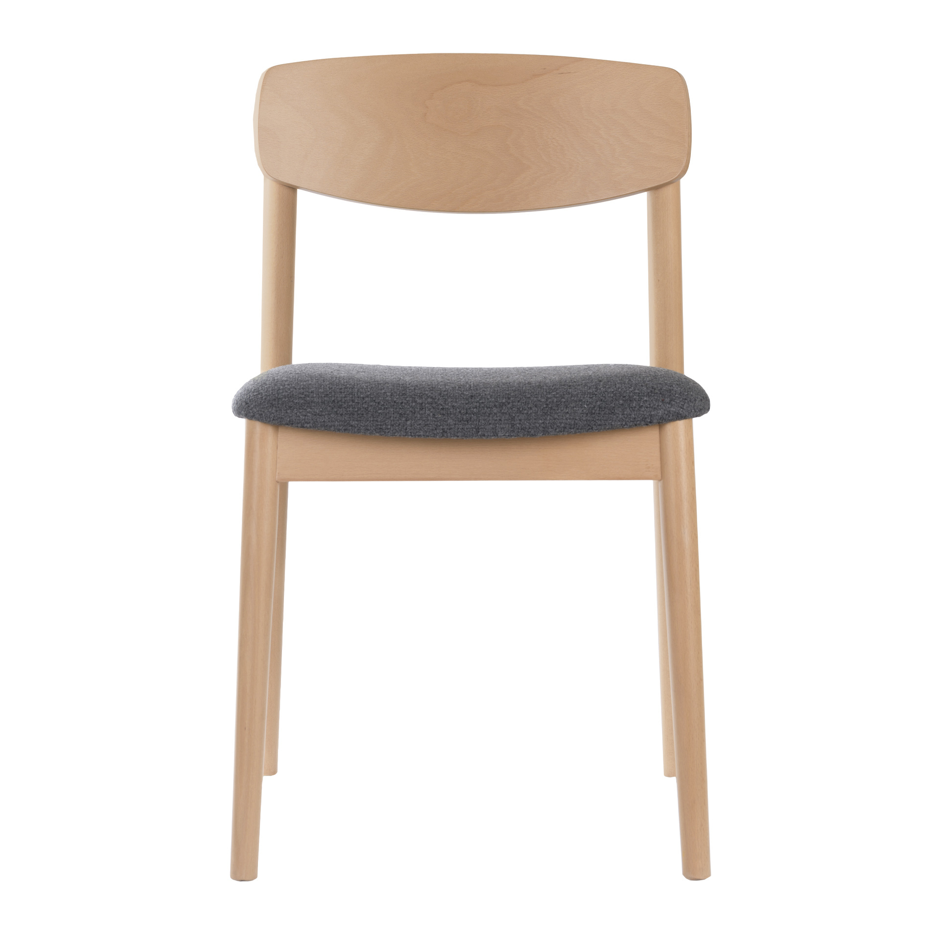 Wooden chair with solid or upholstered seat A-Norr