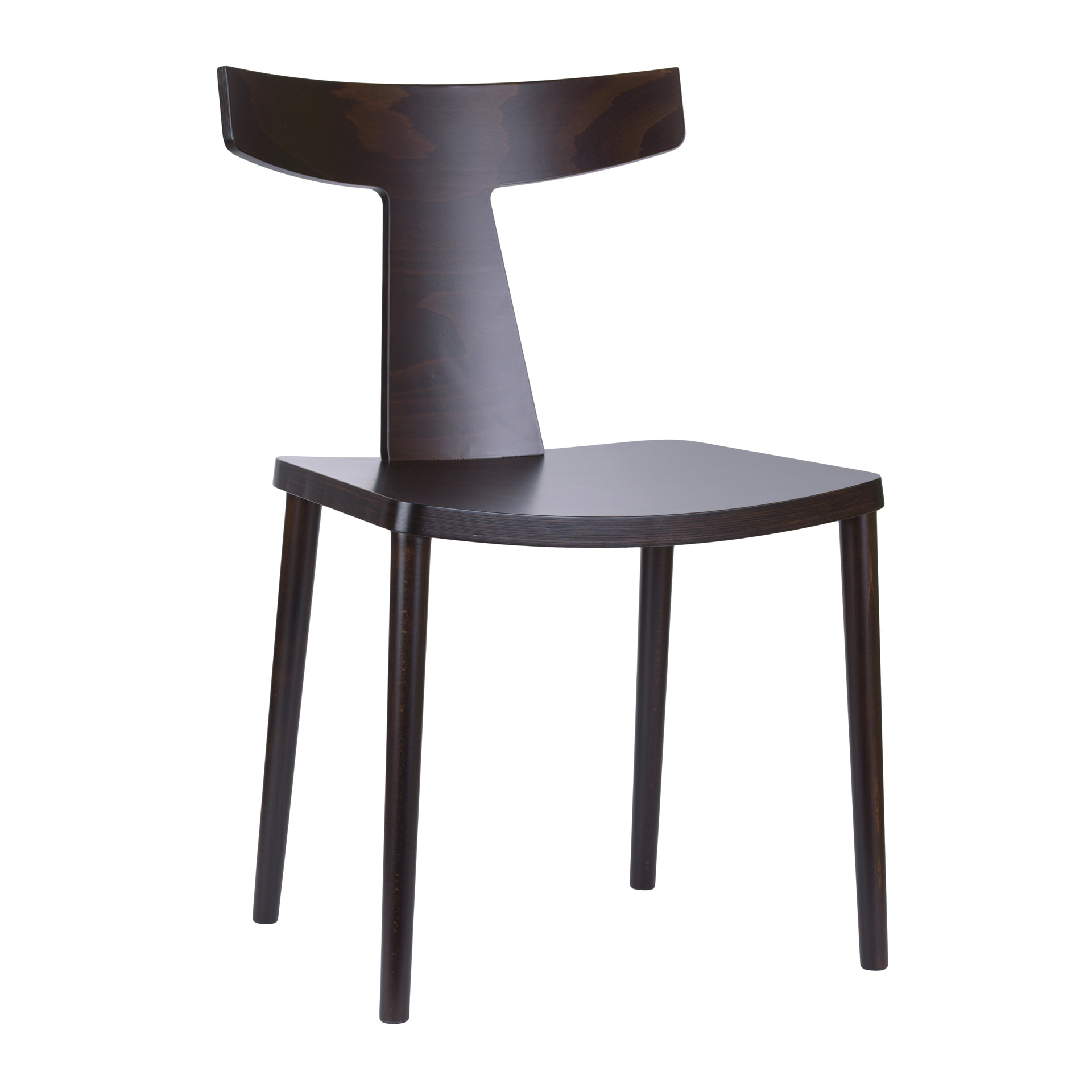Silla con asiento macizo o acolchado