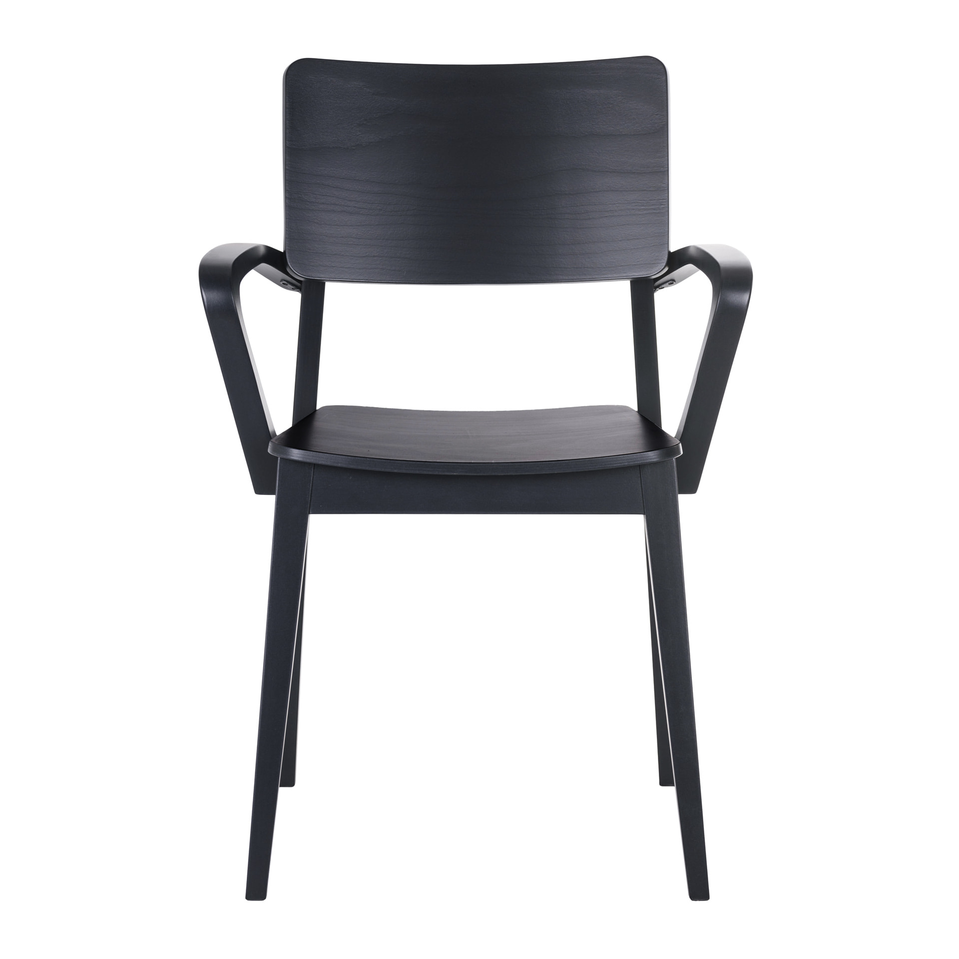 Wooden armchair with solid or upholstered seat B-Allegro