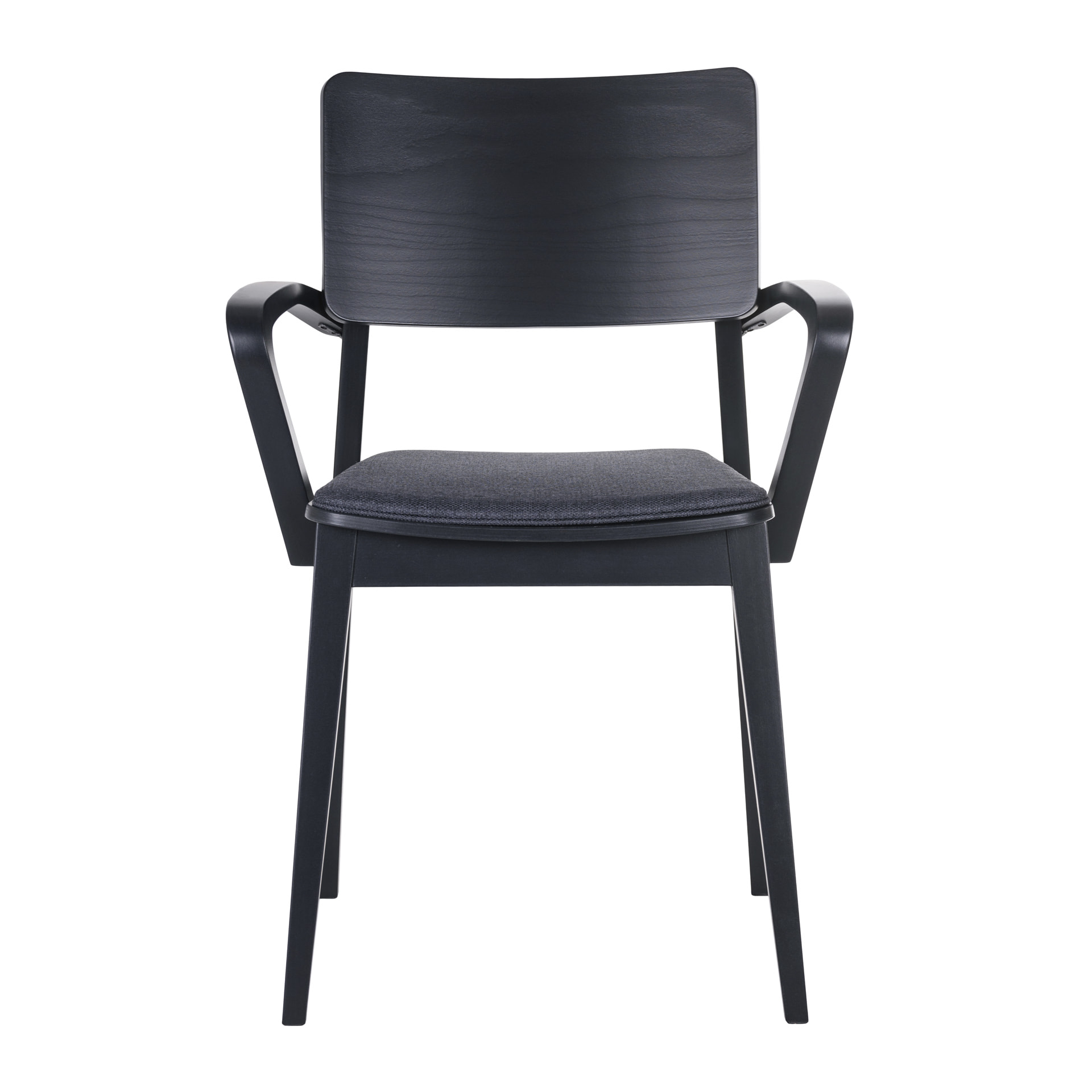 Wooden armchair with solid or upholstered seat B-Allegro