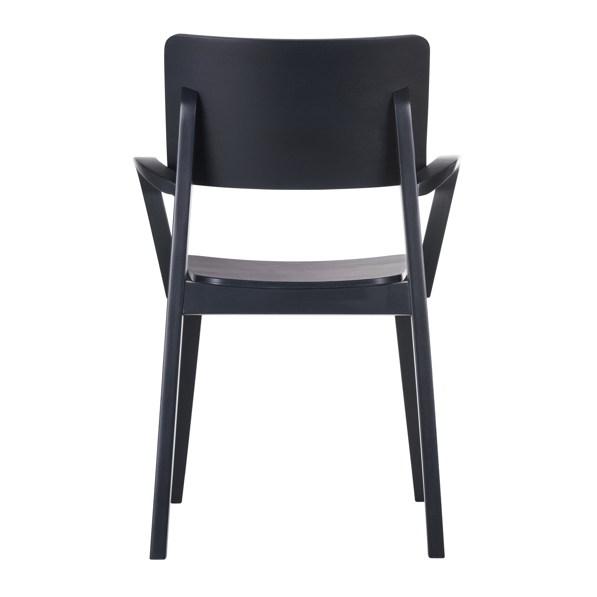 Wooden armchair with solid or upholstered seat B-Allegro