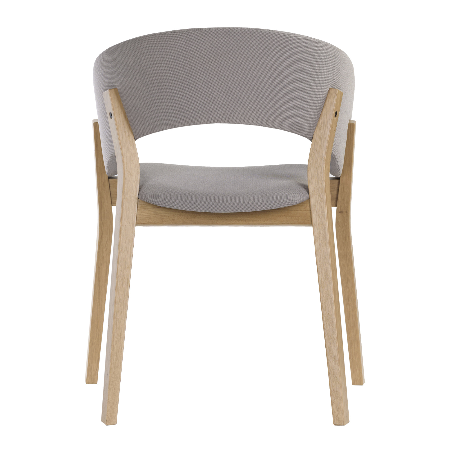 Wooden upholstered armchair B-Doma UPH