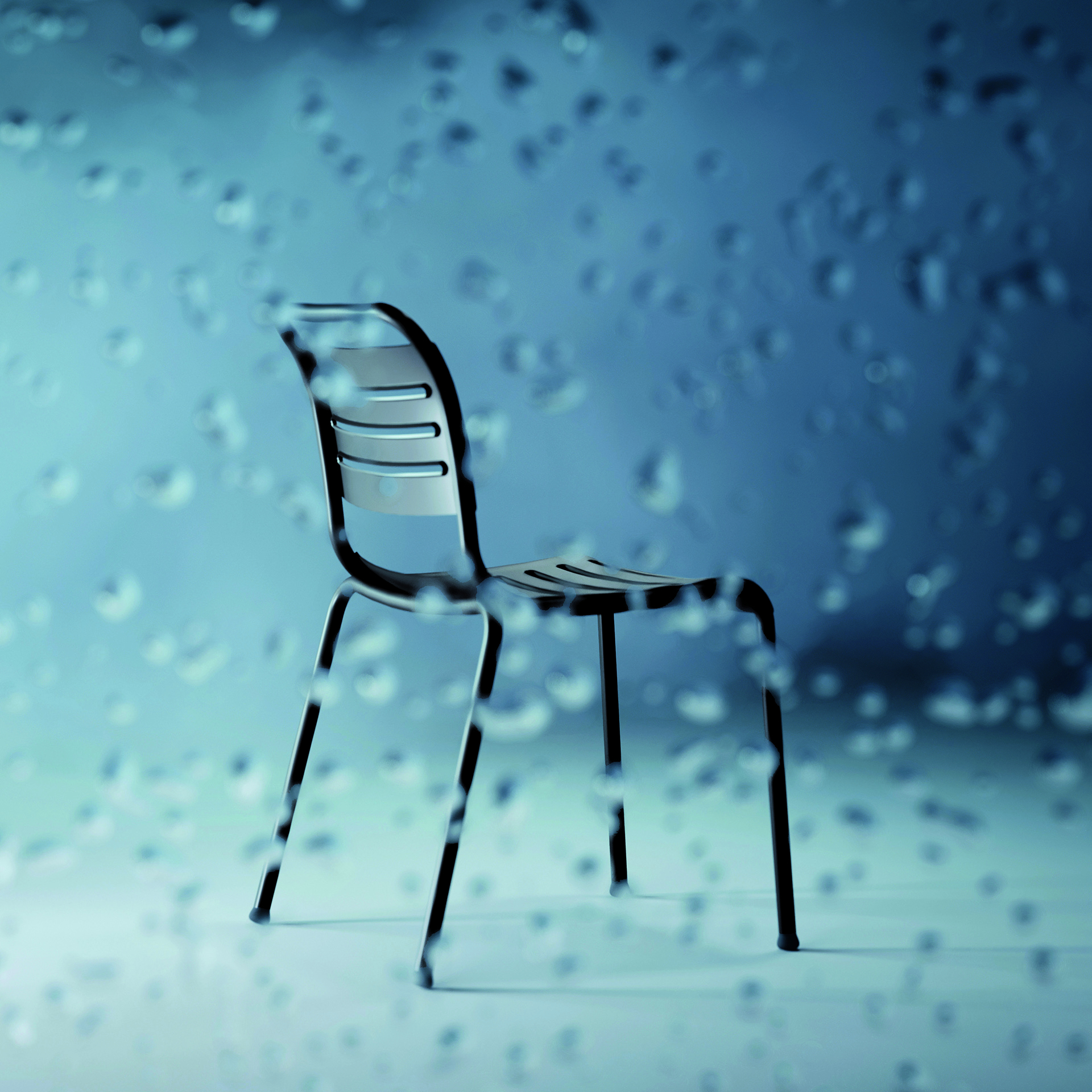 Aluminum stackable chair A-Real
