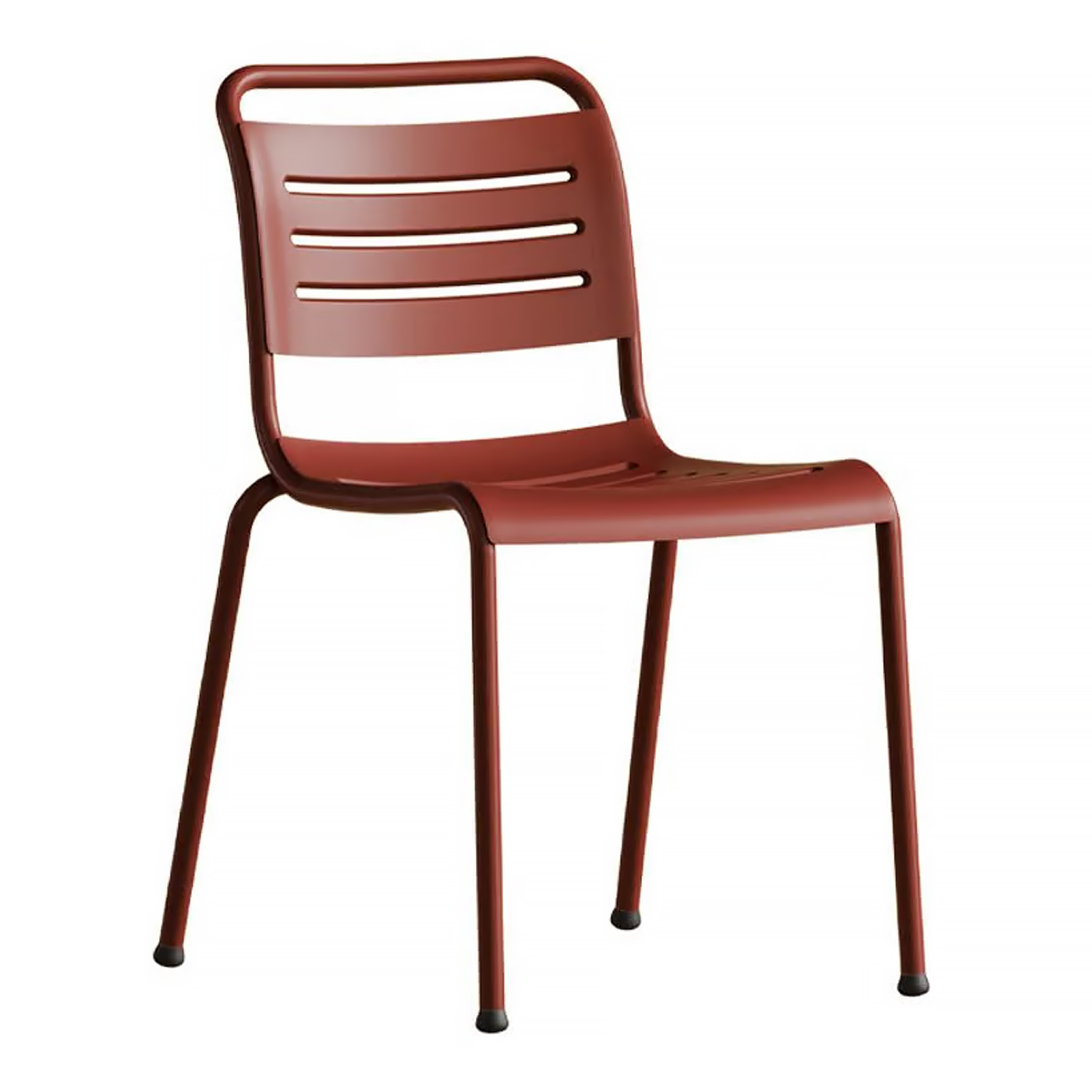 Aluminum stackable chair A-Real