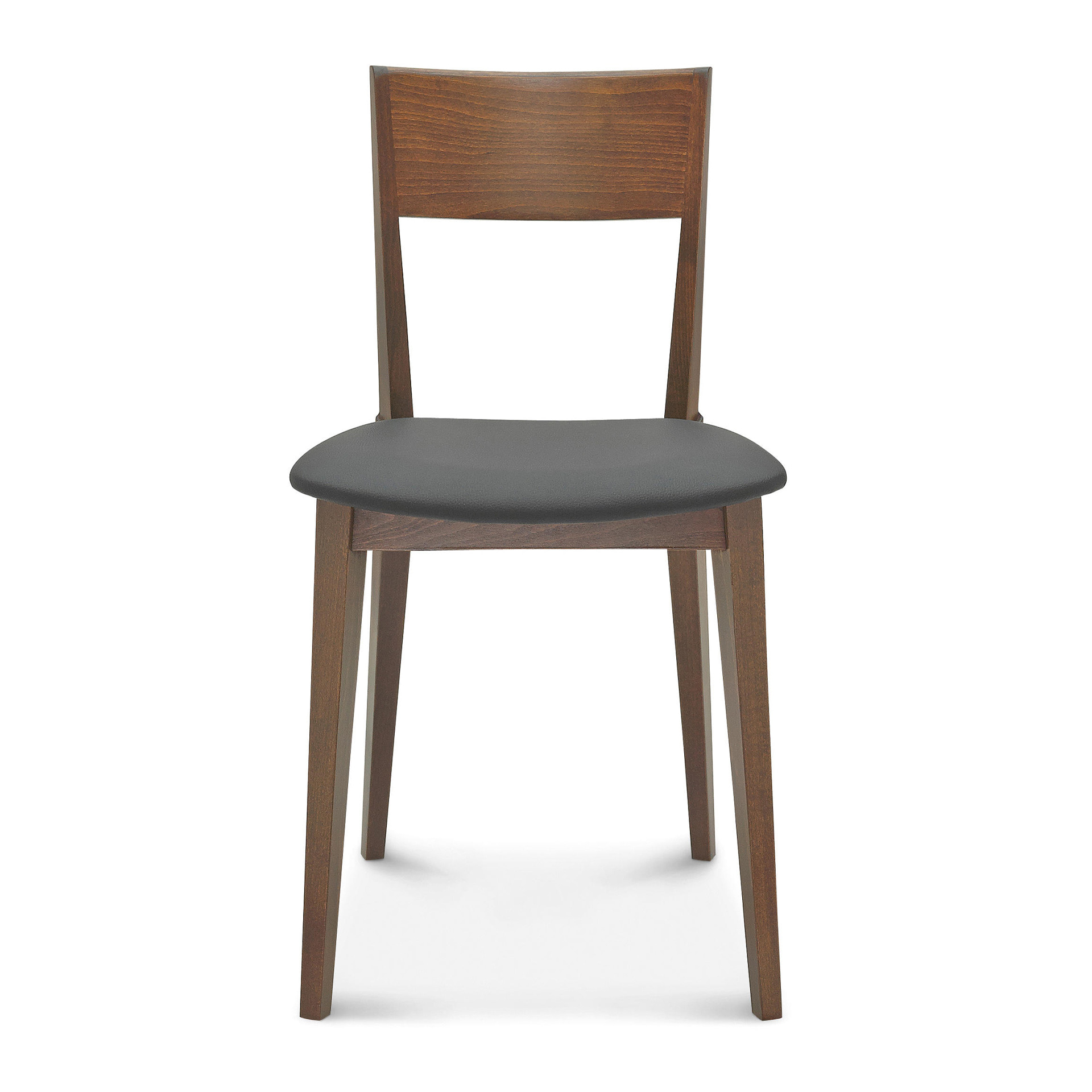 Silla con asiento macizo o acolchado