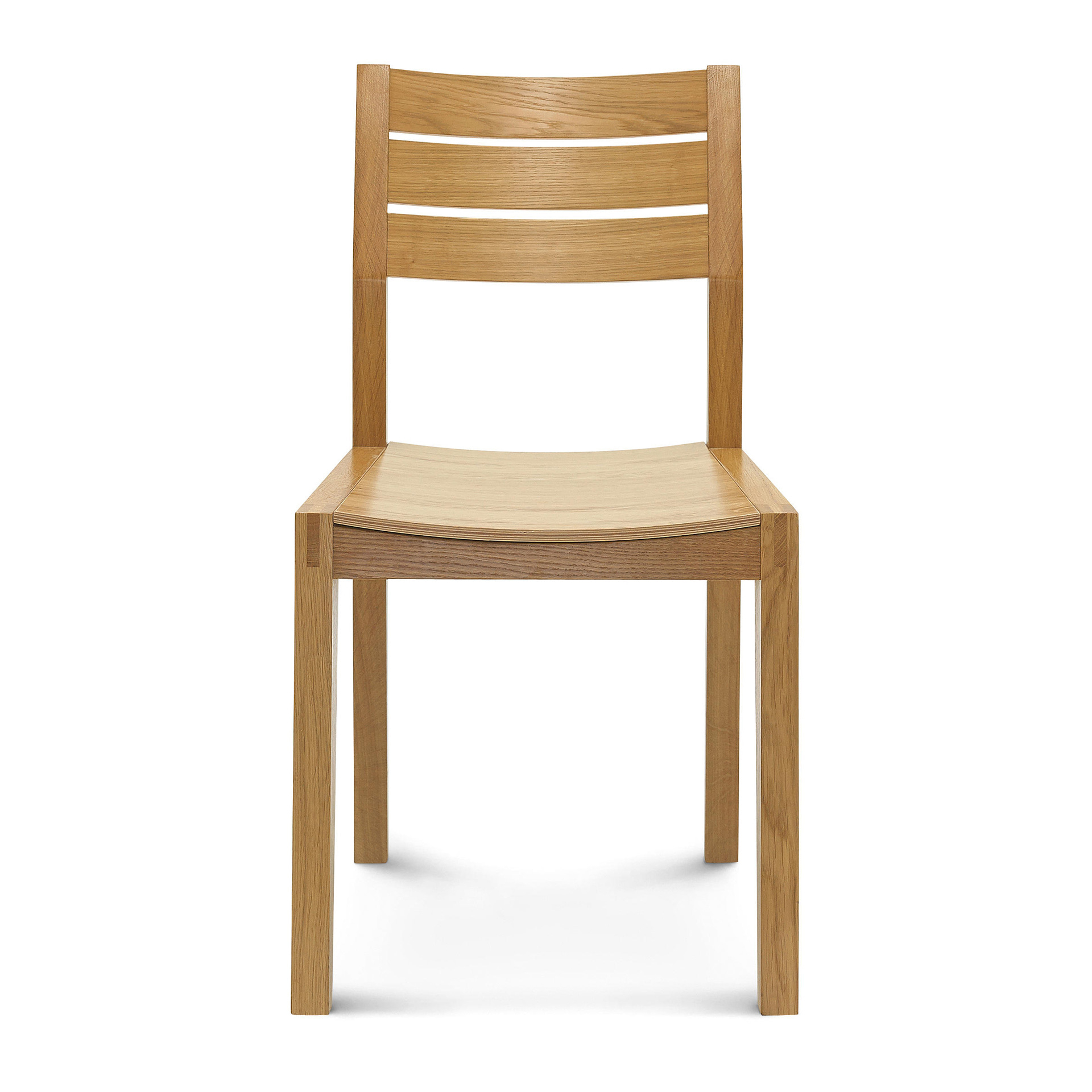 Silla con asiento macizo o acolchado