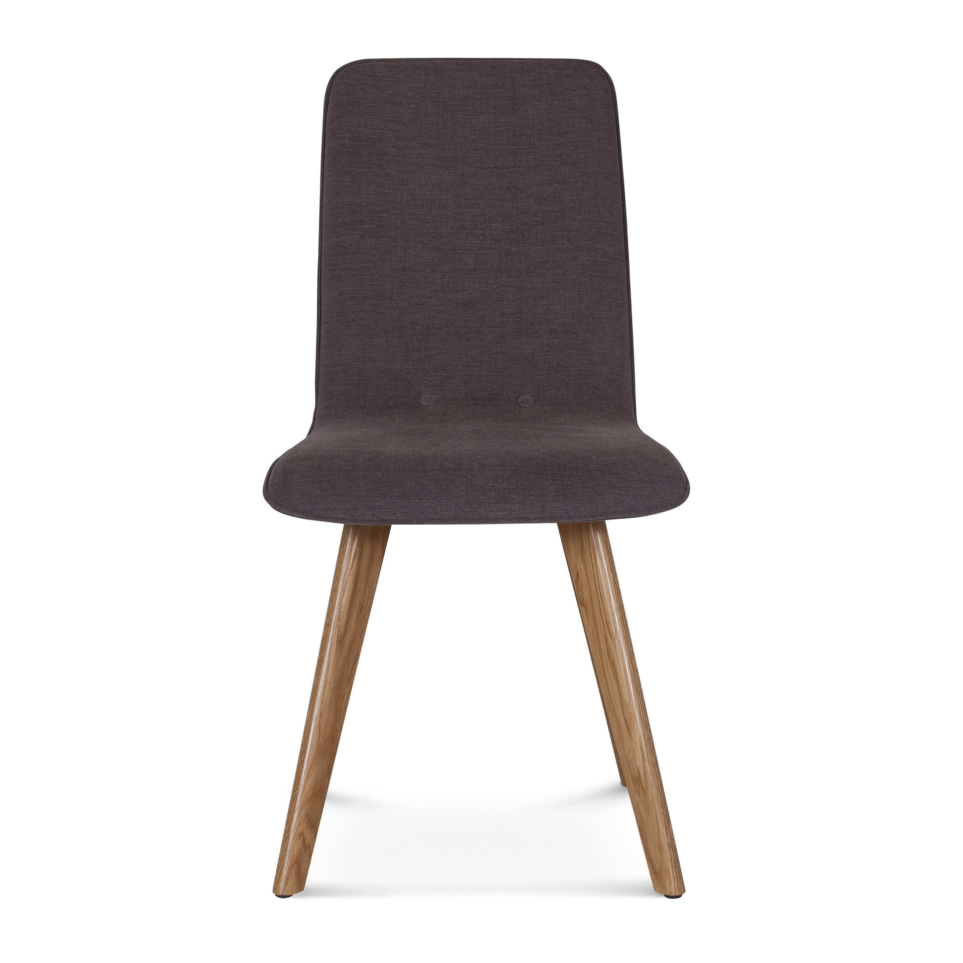 Silla de madera totalmente tapizada