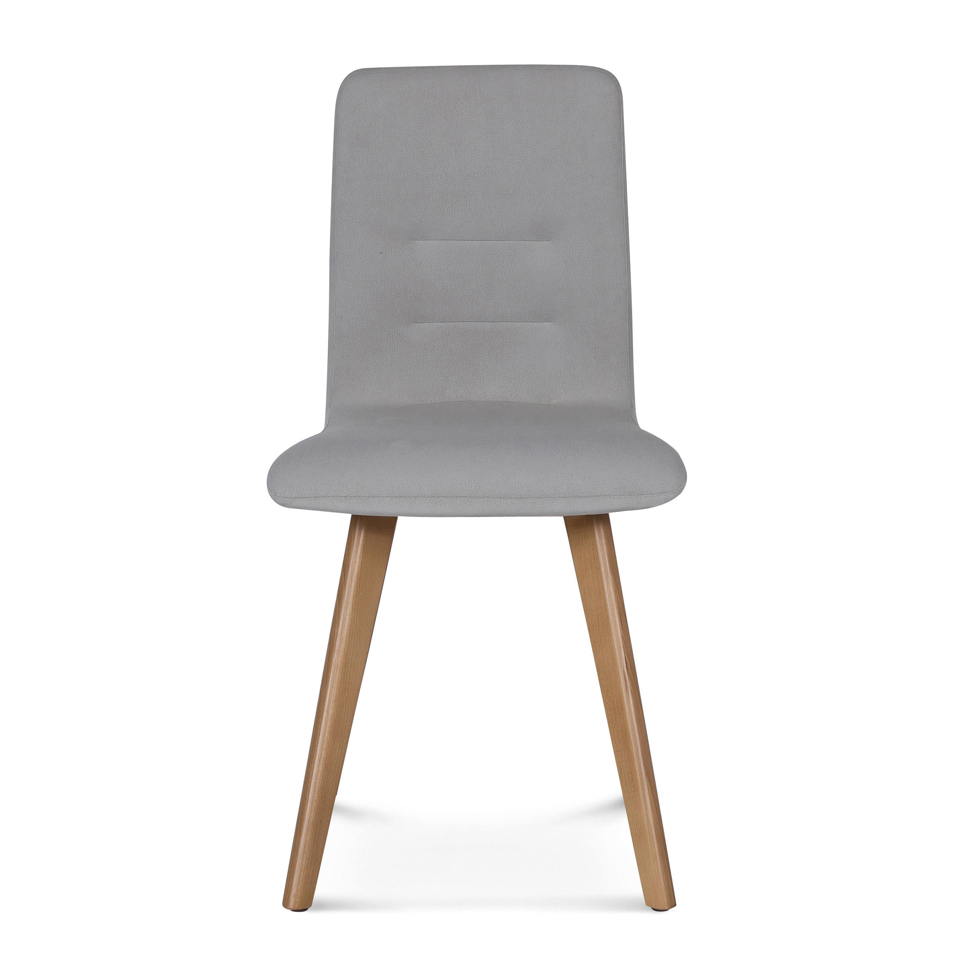 Silla de madera totalmente tapizada