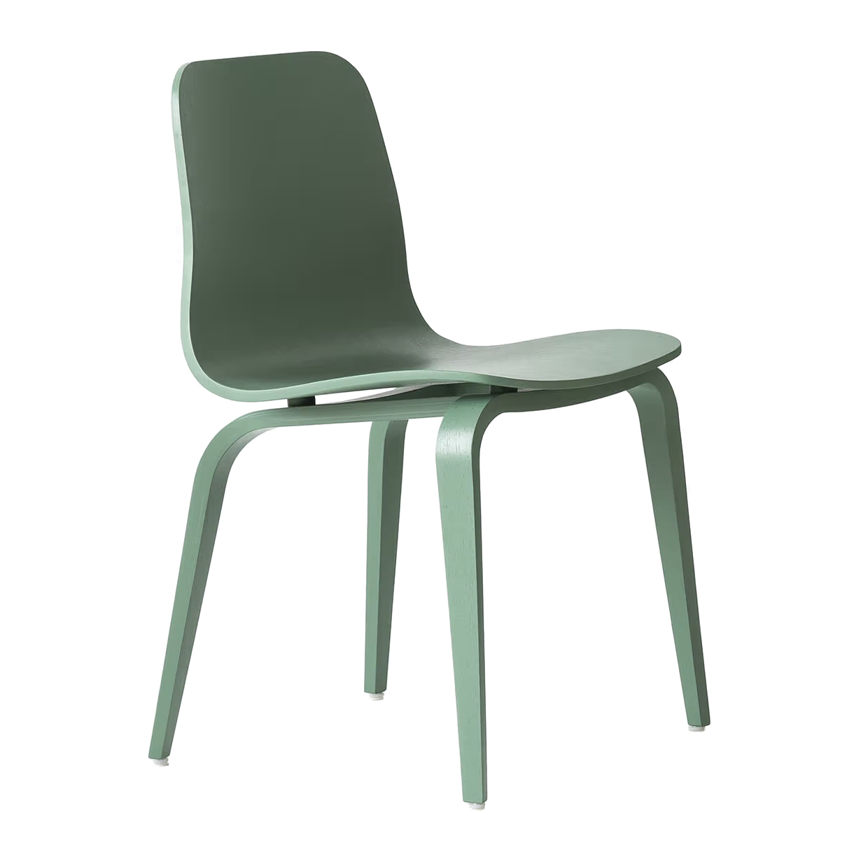 Wooden chair with solid or padded seat