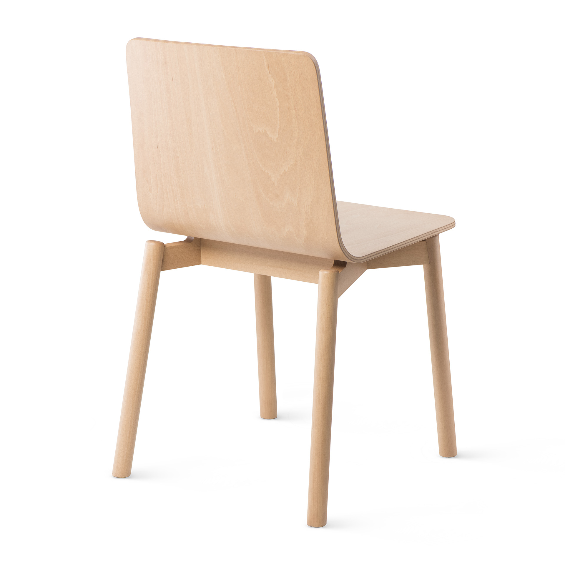 Wooden chair with solid or upholstered seat A-2302 ATU