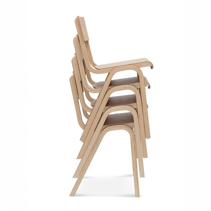 Wooden solid chair A-3028