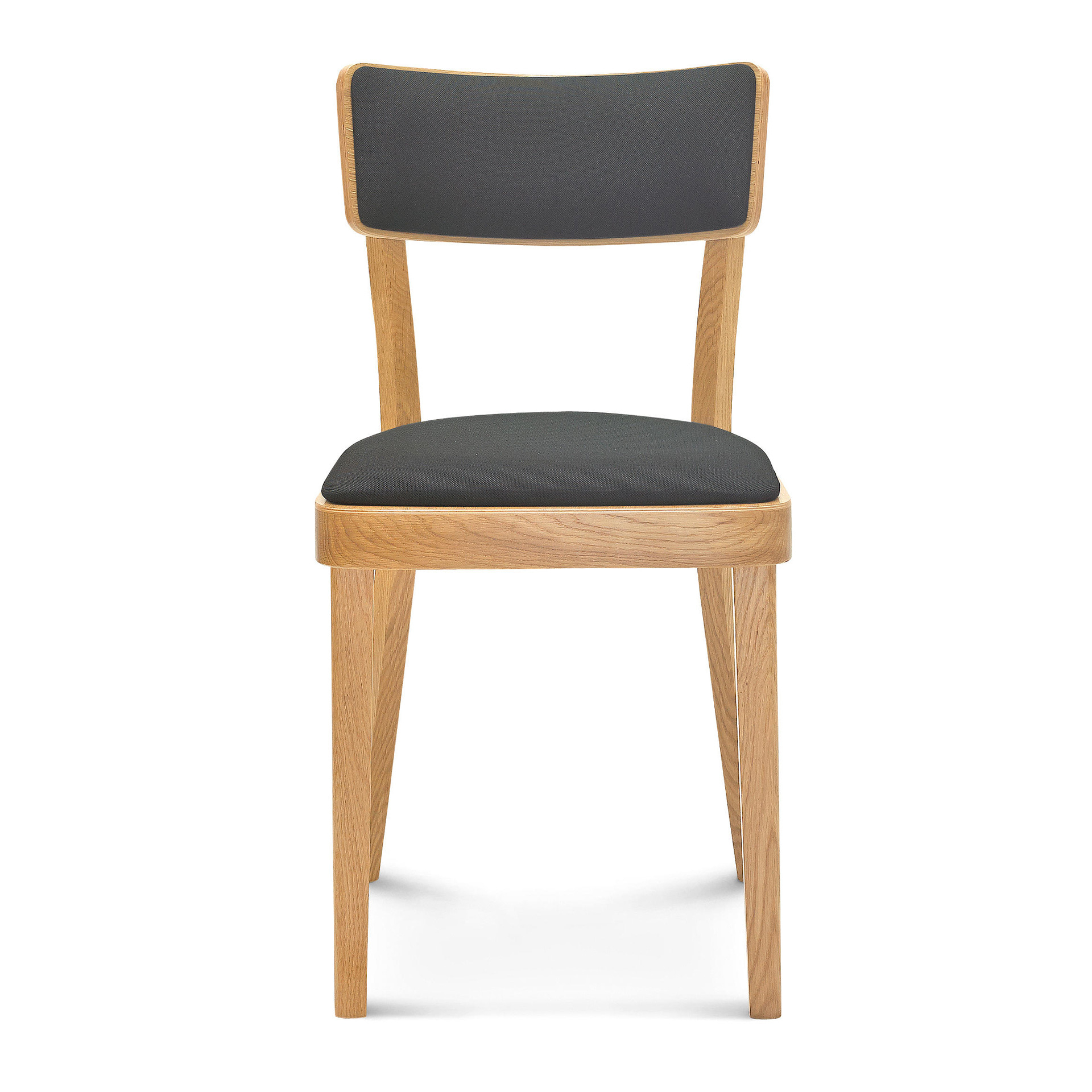 Silla de madera tapizada