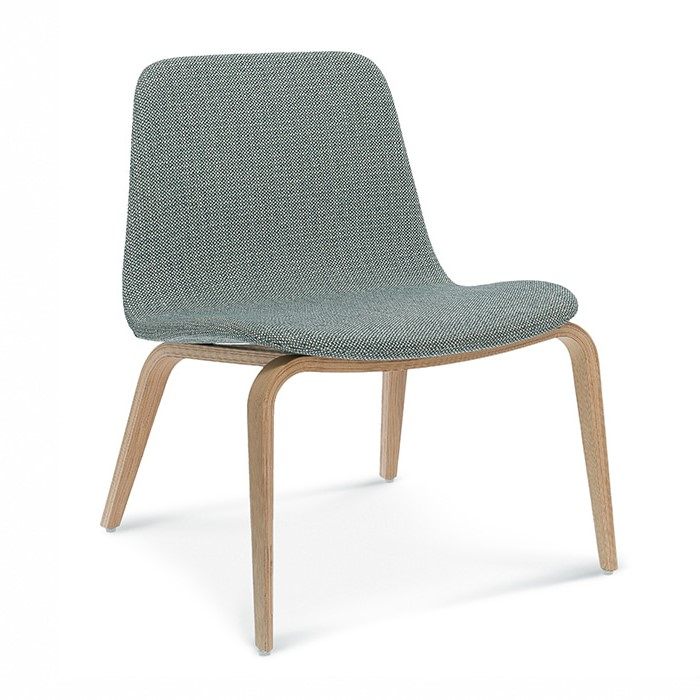 Fully upholstered wooden chair B-3002-1 Hips