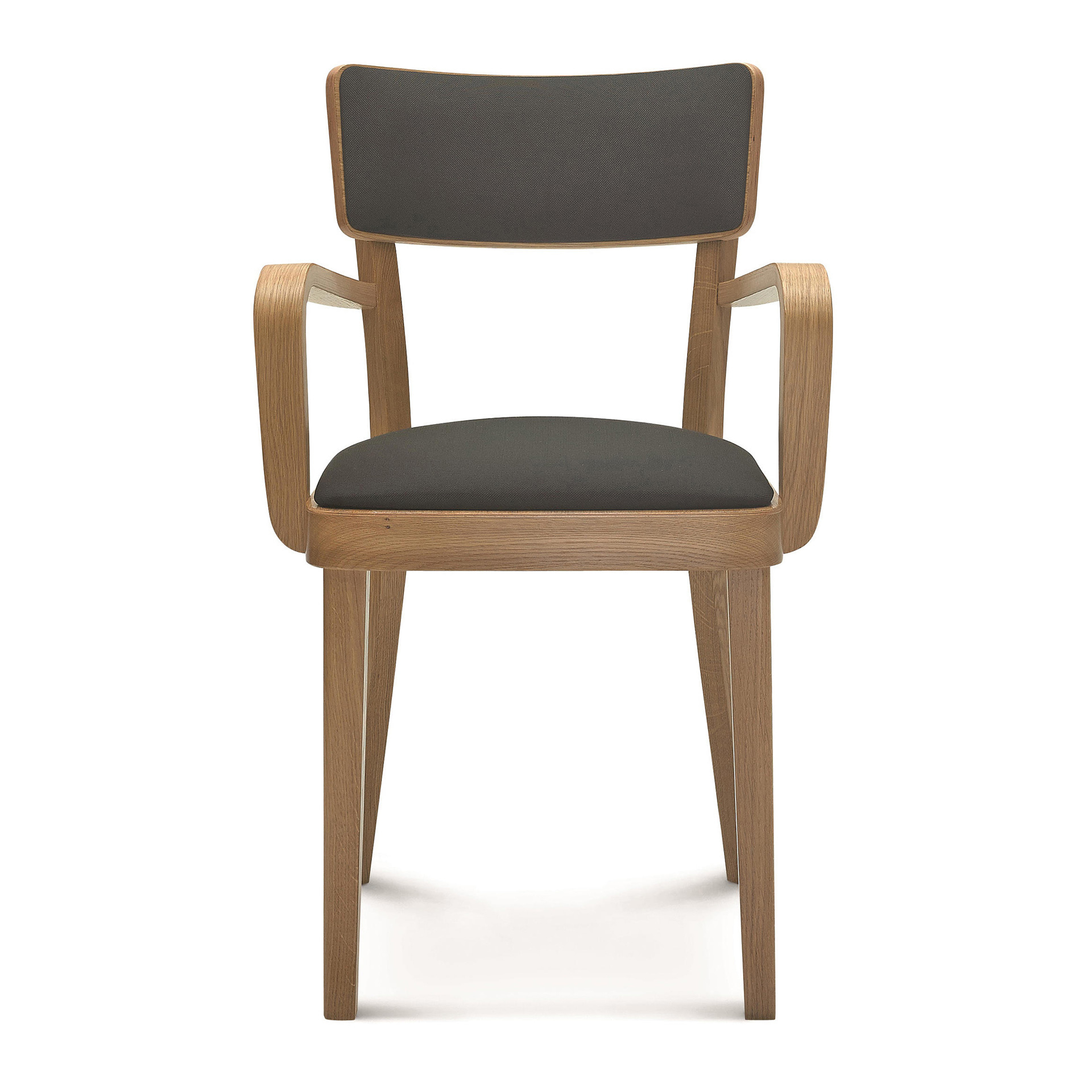 Sillon de madera tapizada