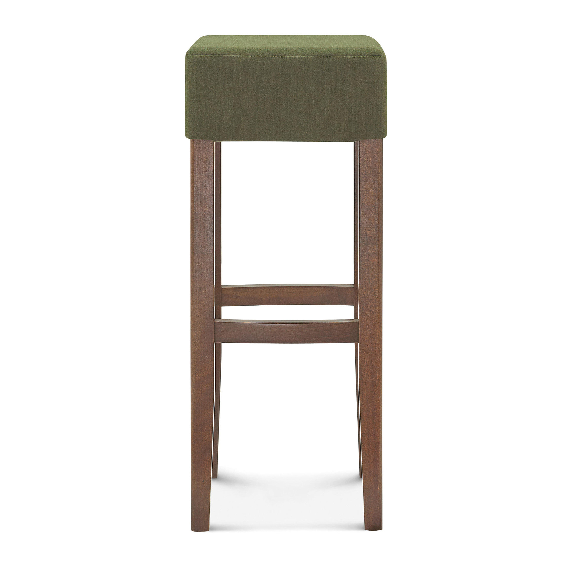 Beech wood stool with solid or upholstered seat C-3023