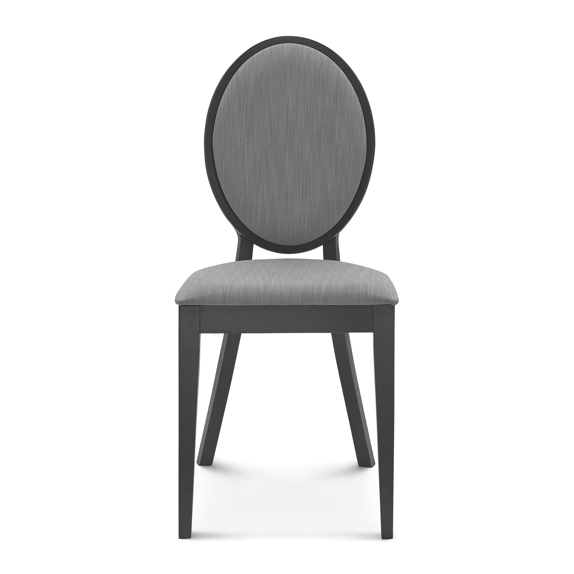 Upholstered wooden classical chair