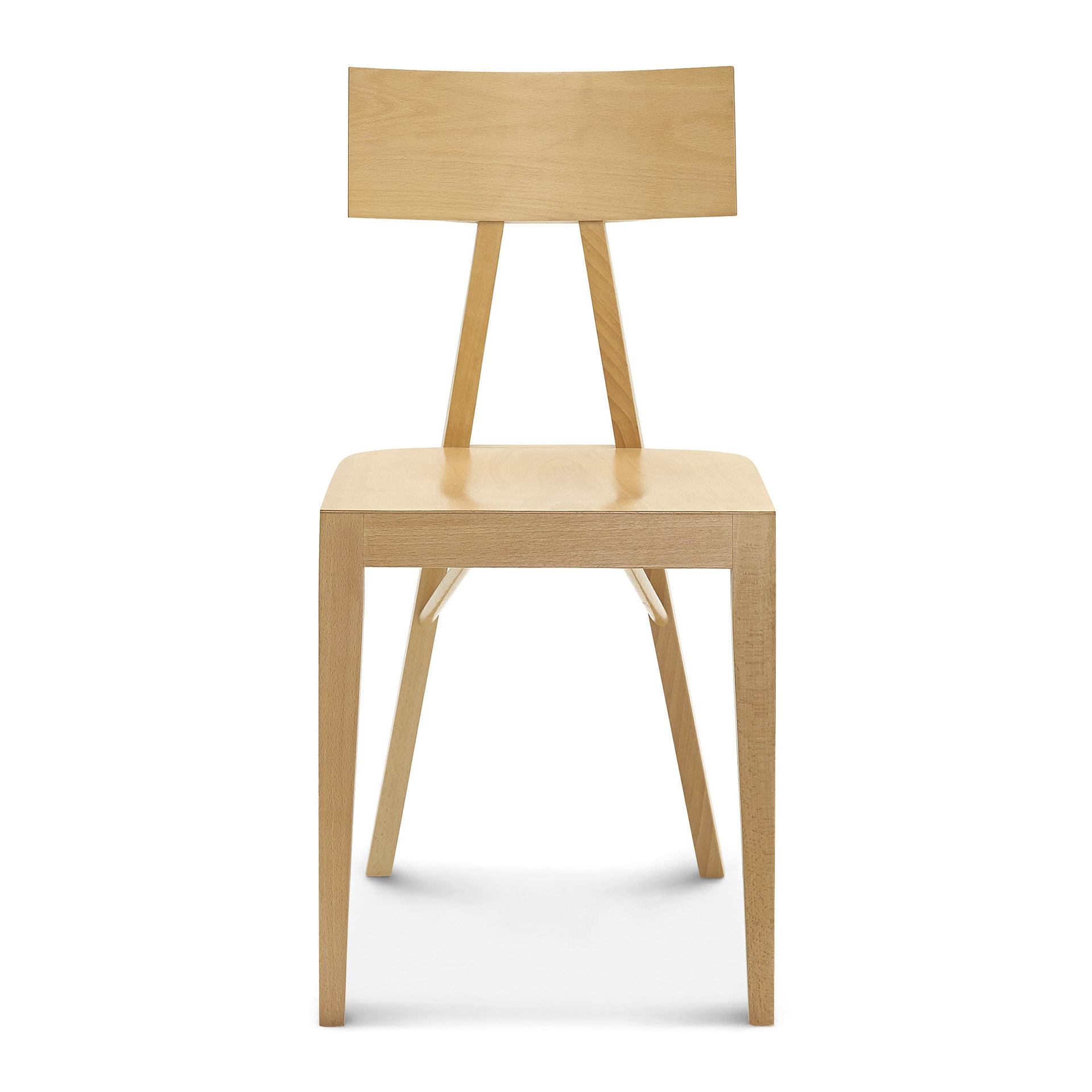 Silla con asiento macizo o acolchado
