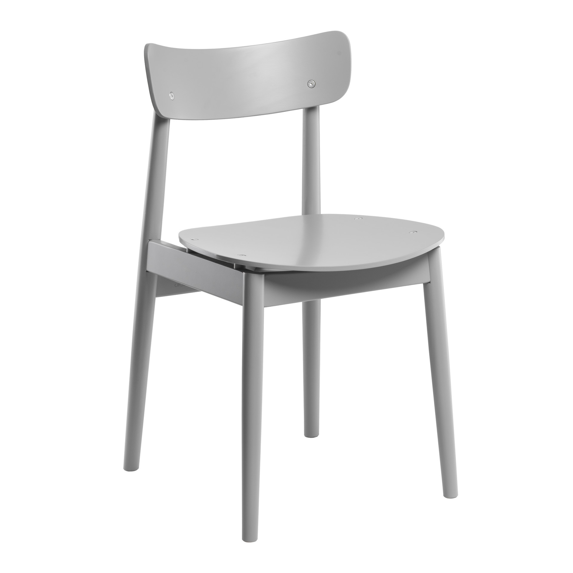 Silla de madera con asiento macizo o acolchado Nopp